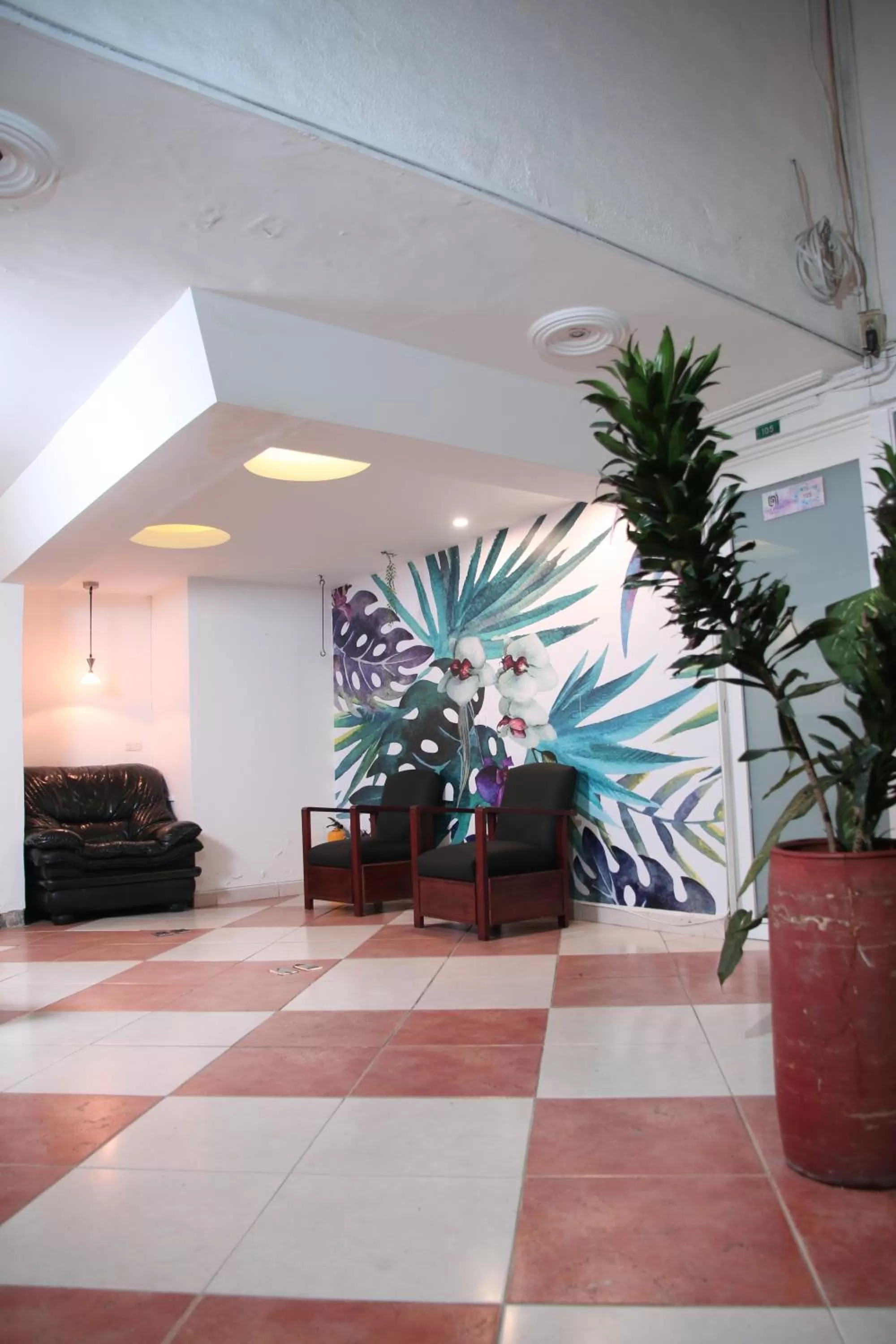 Lobby/Reception in Hotel Casa Malibú