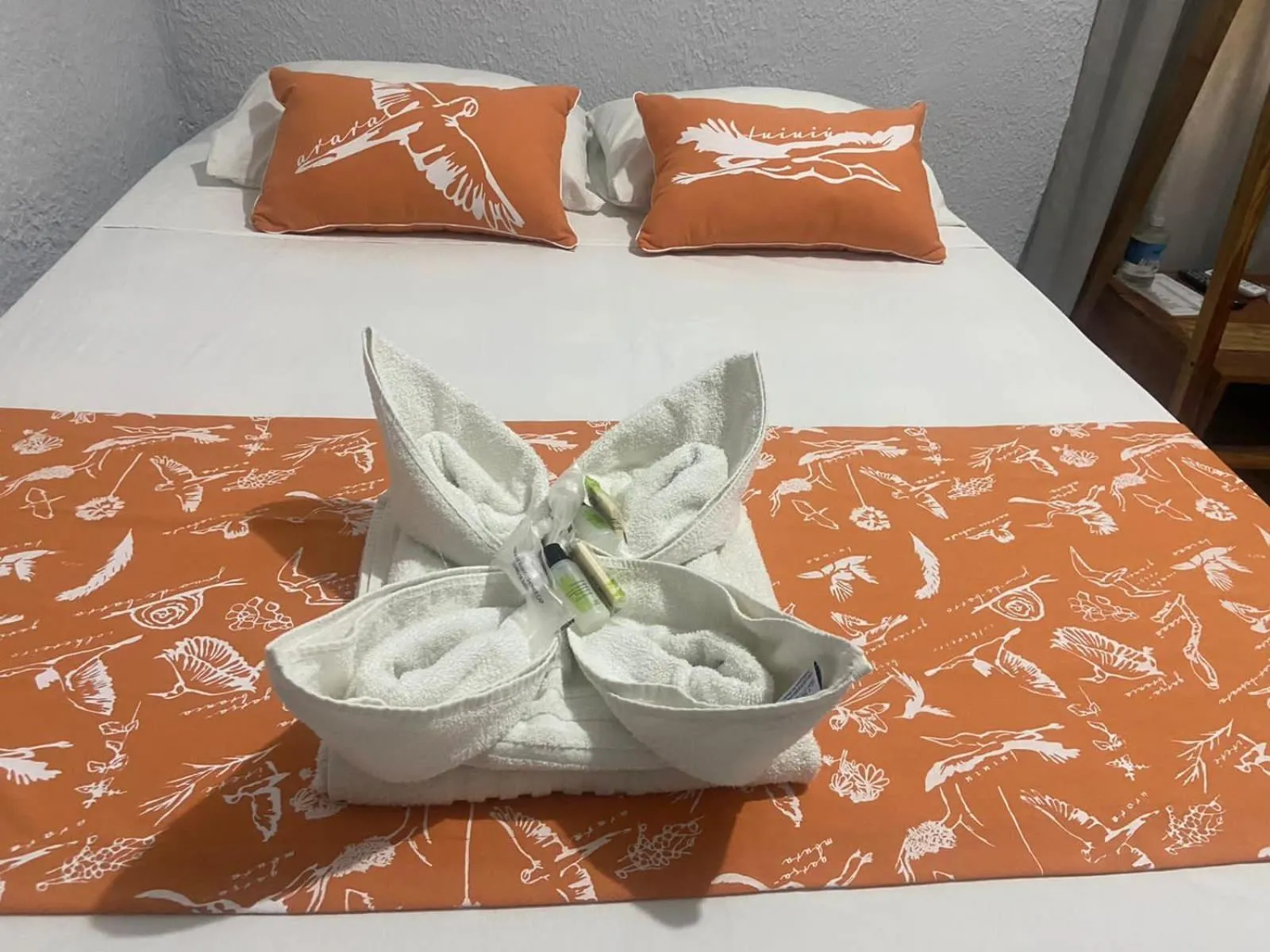 Bed in Pousada São Jorge