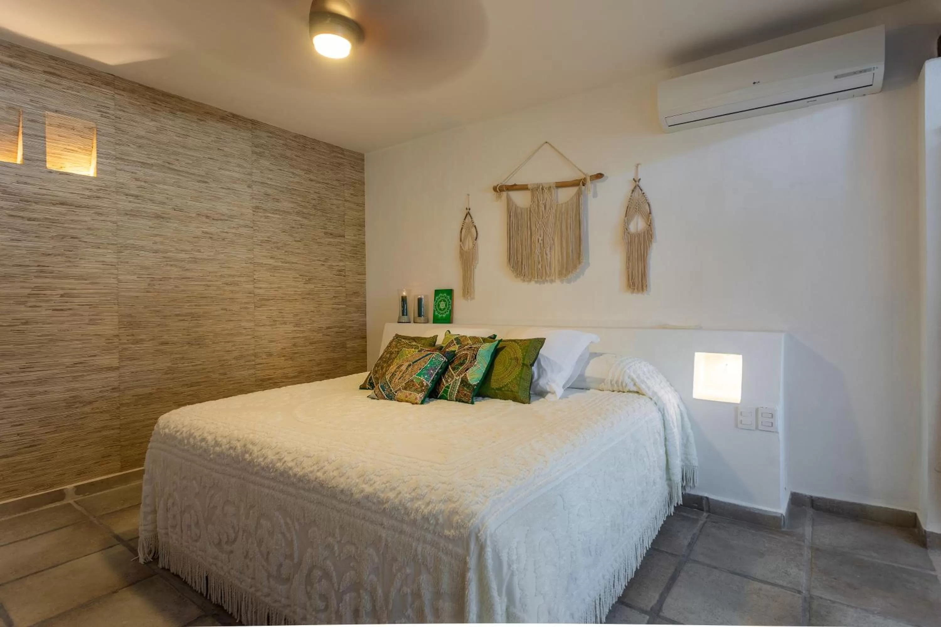 Bedroom, Bed in Lotus Beach Hotel - Adults Only