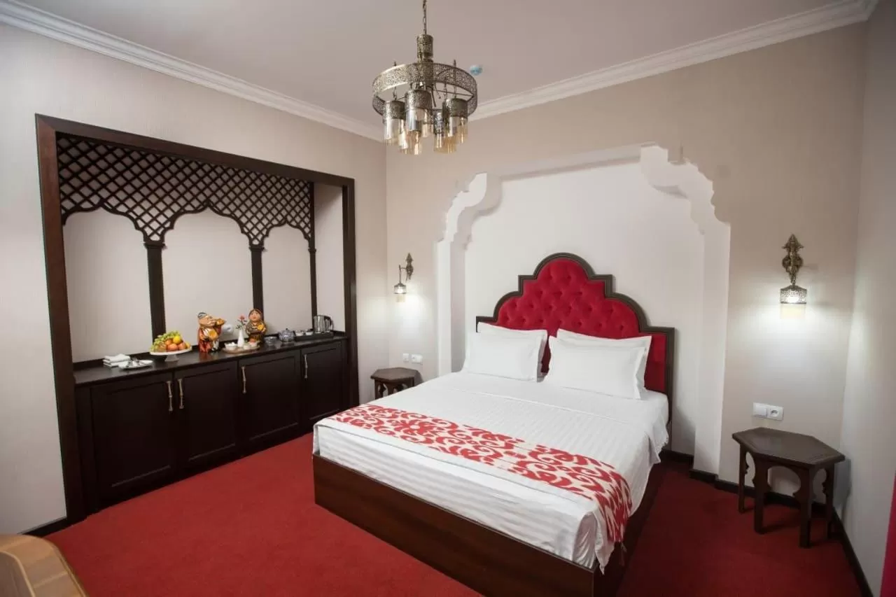 Decorative detail, Bed in The Shahar