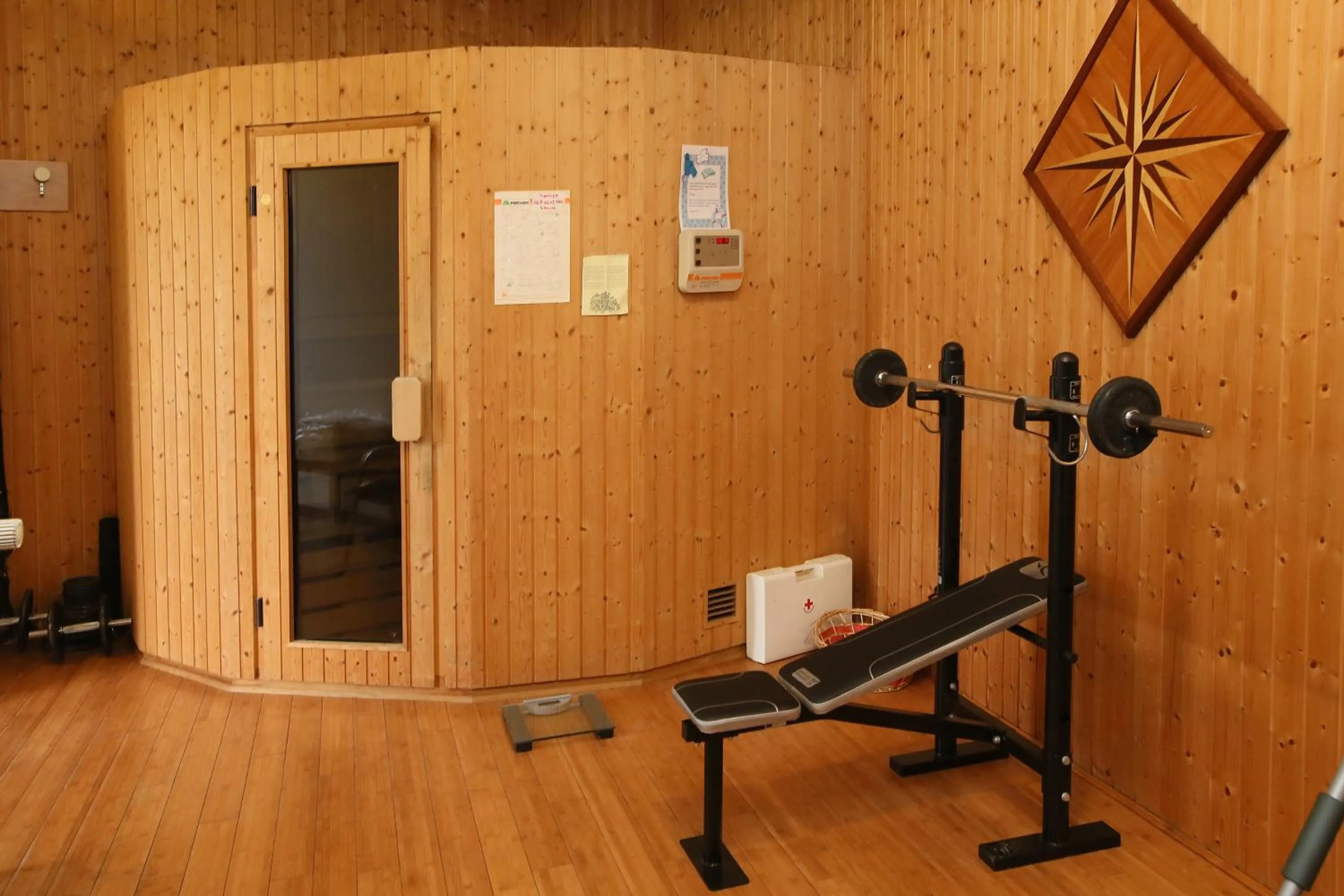 Fitness centre/facilities in Hotel Le Ville