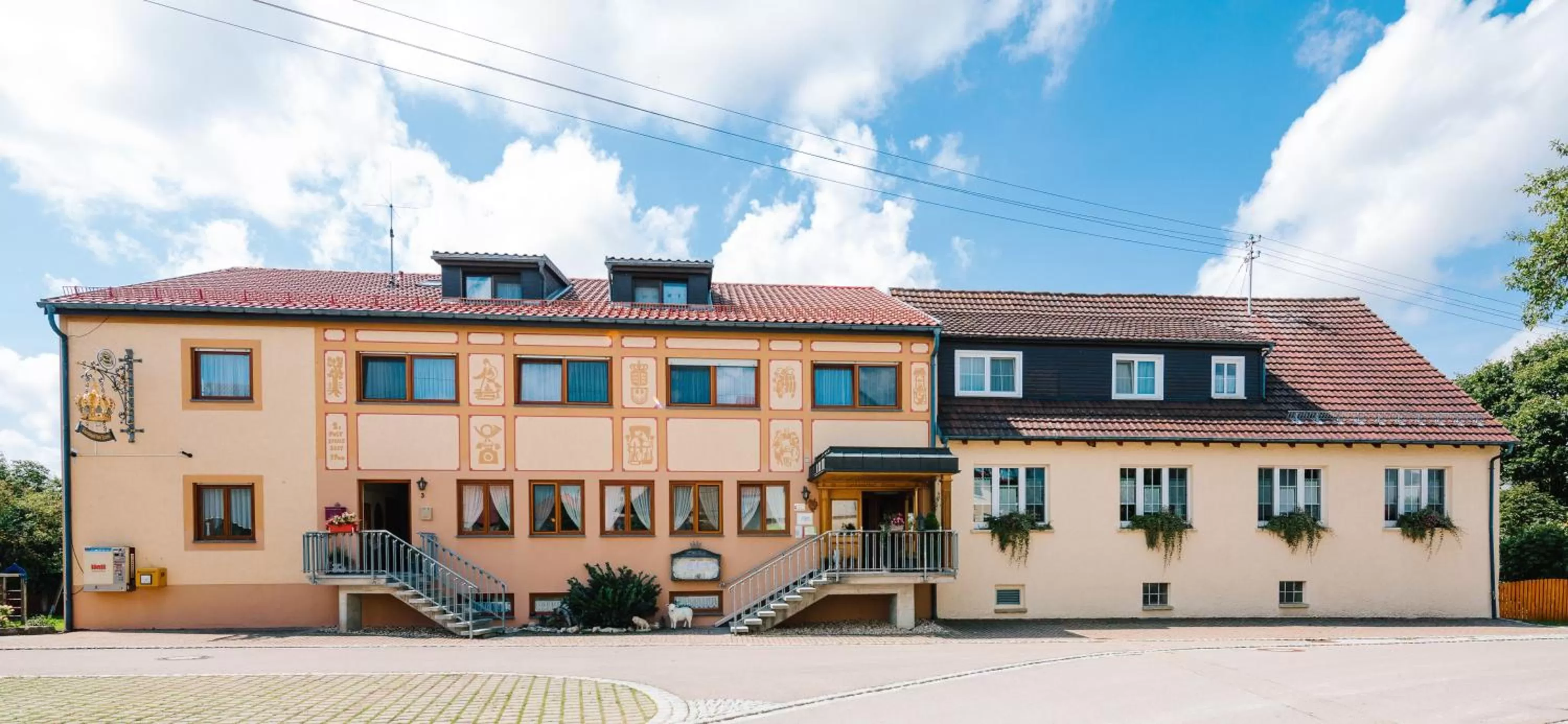 Facade/entrance in Köhlers Krone