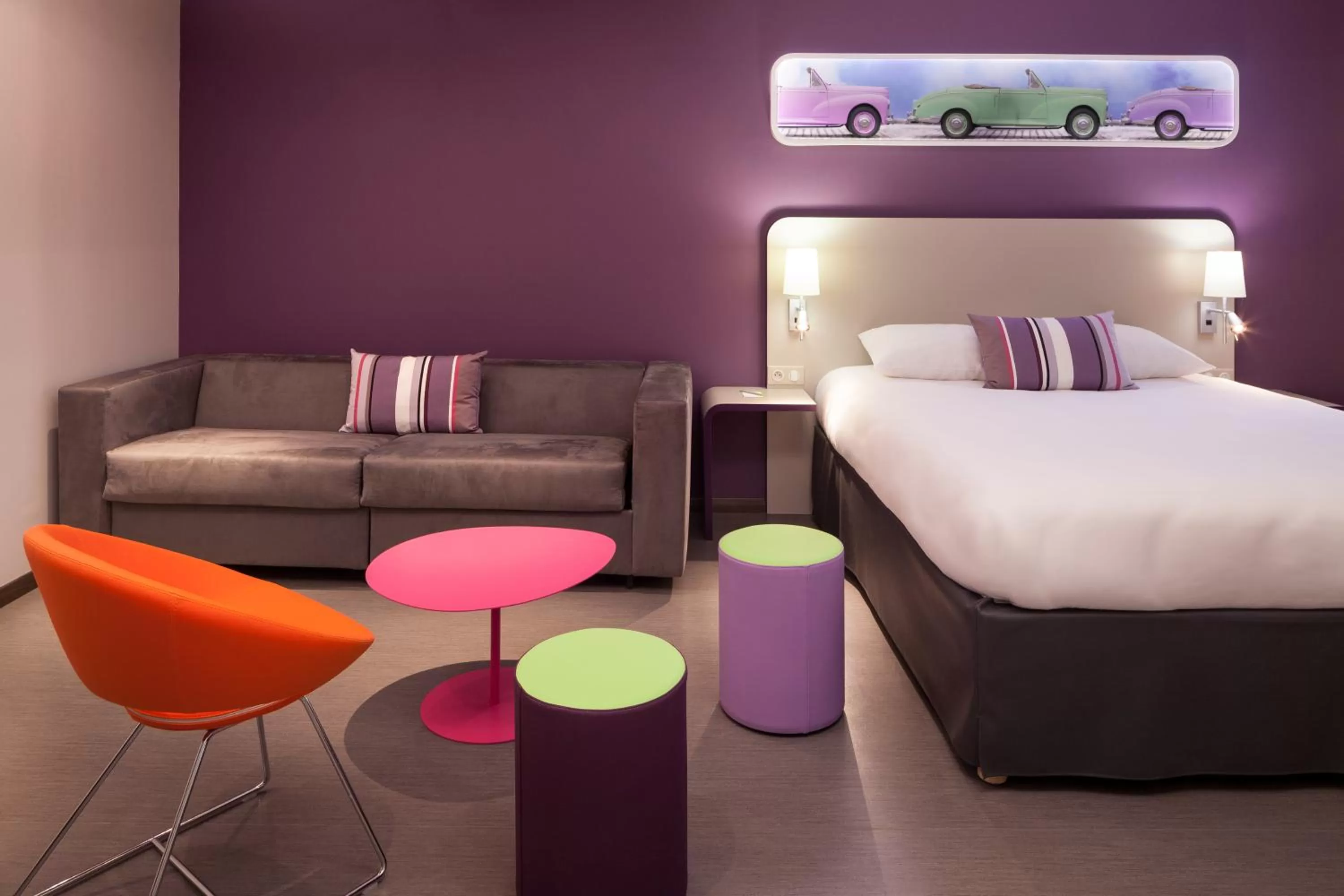 Photo of the whole room, Bed in ibis Styles Montbéliard