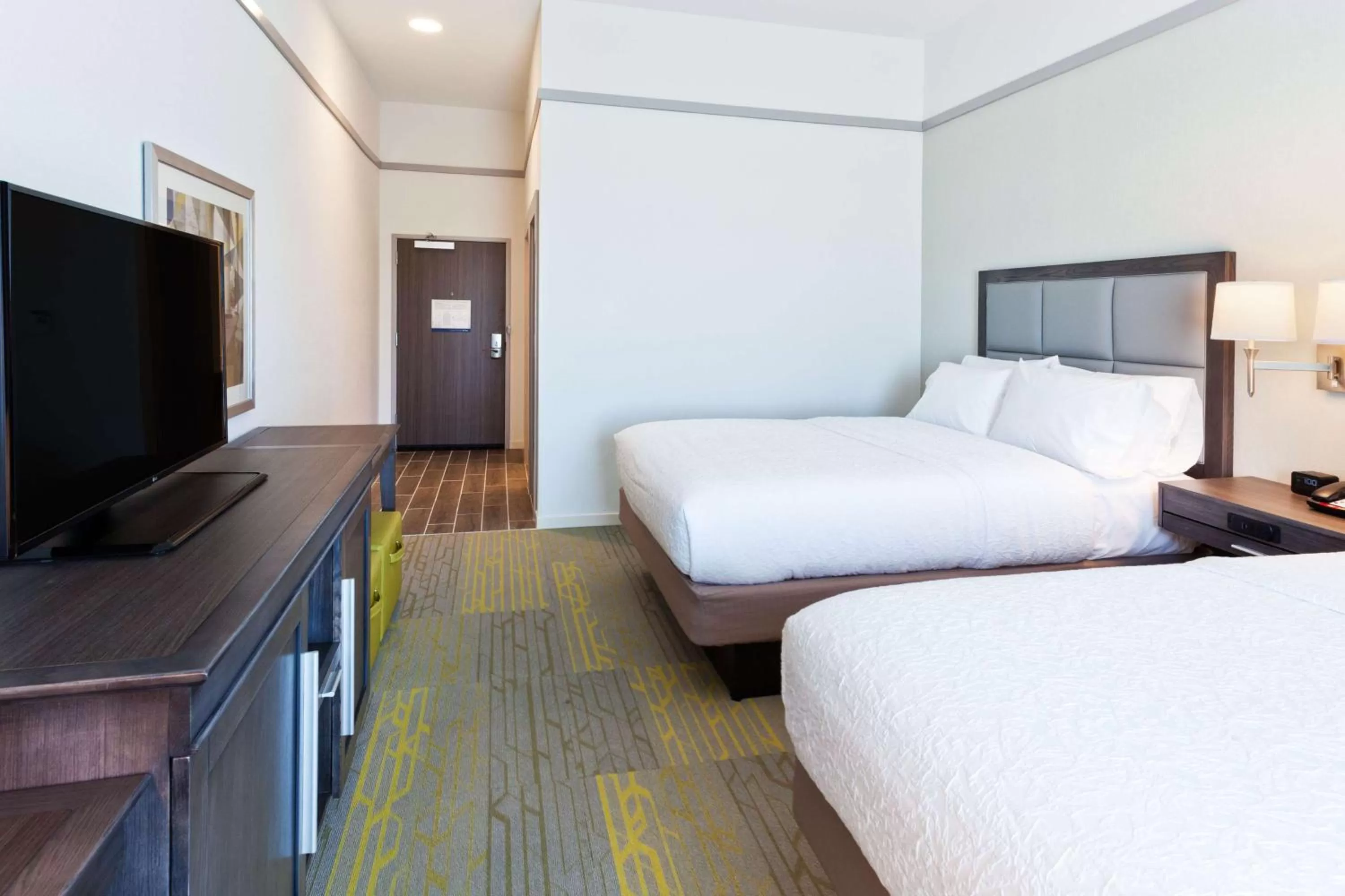 Queen Suite with Two Queen Beds - Mobility/Hearing Access - Non-Smoking in Hampton Inn Eufaula Al