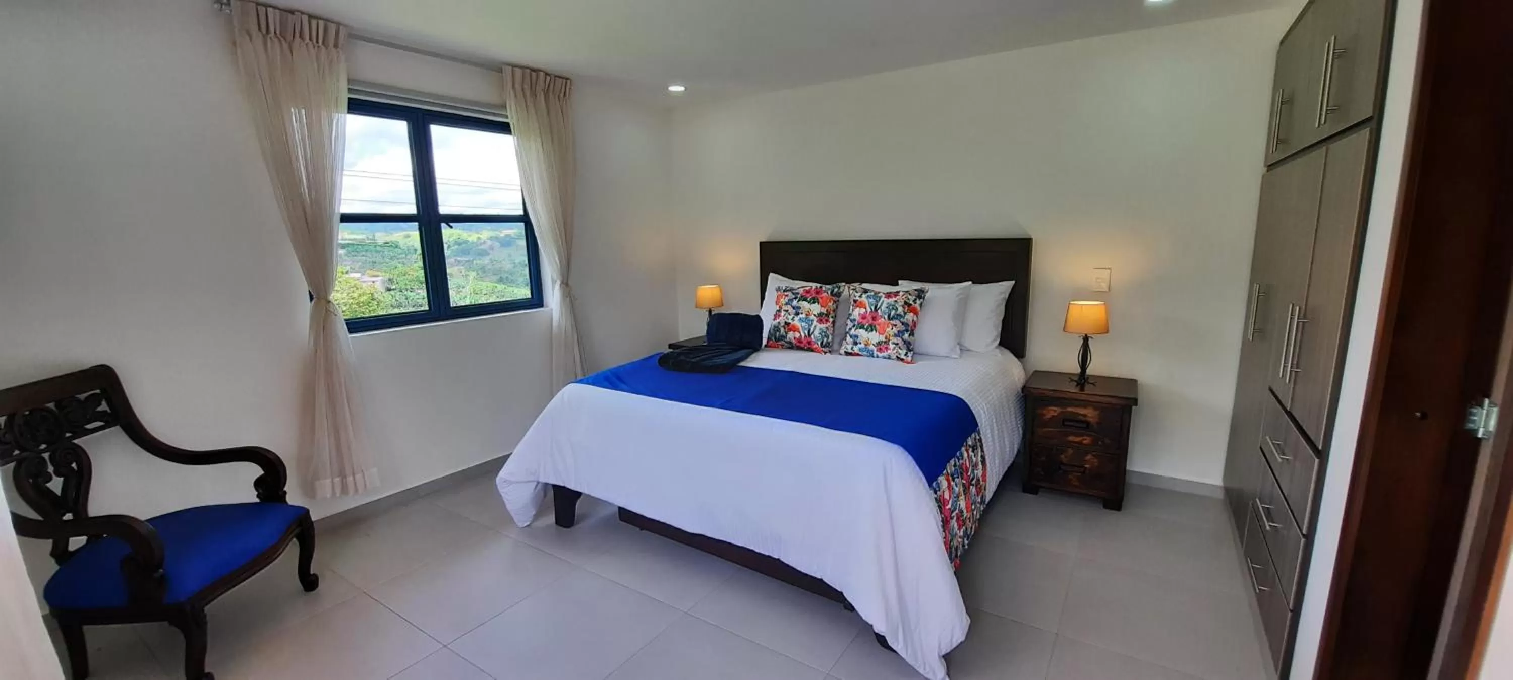 Bed in Guaduales Ecohotel