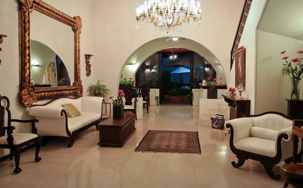 Lobby or reception in Casa Madonna