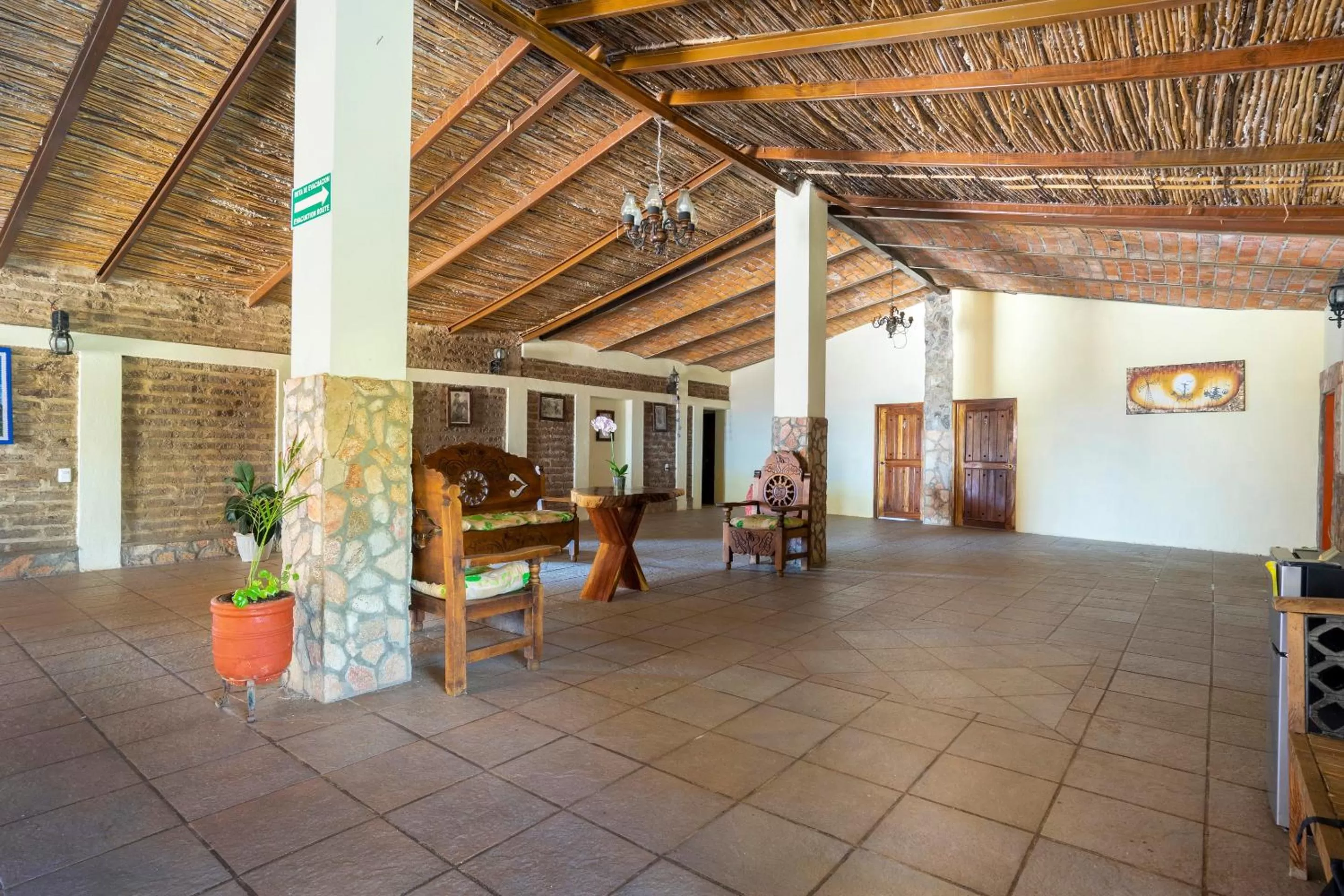 Lobby or reception in Collection O Hotel Monte Agave