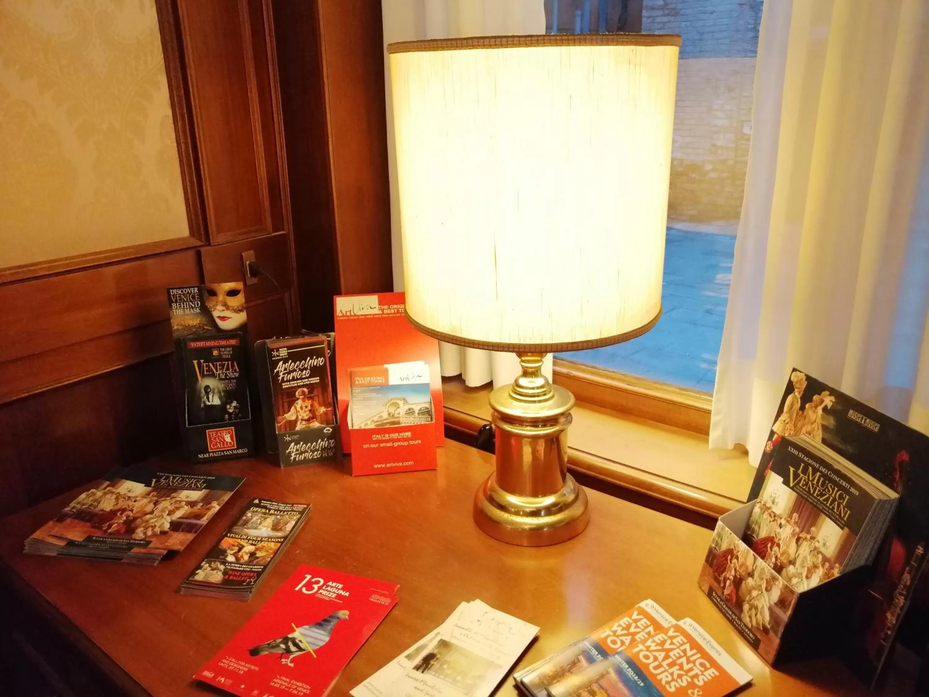 Lobby or reception in Hotel Falier