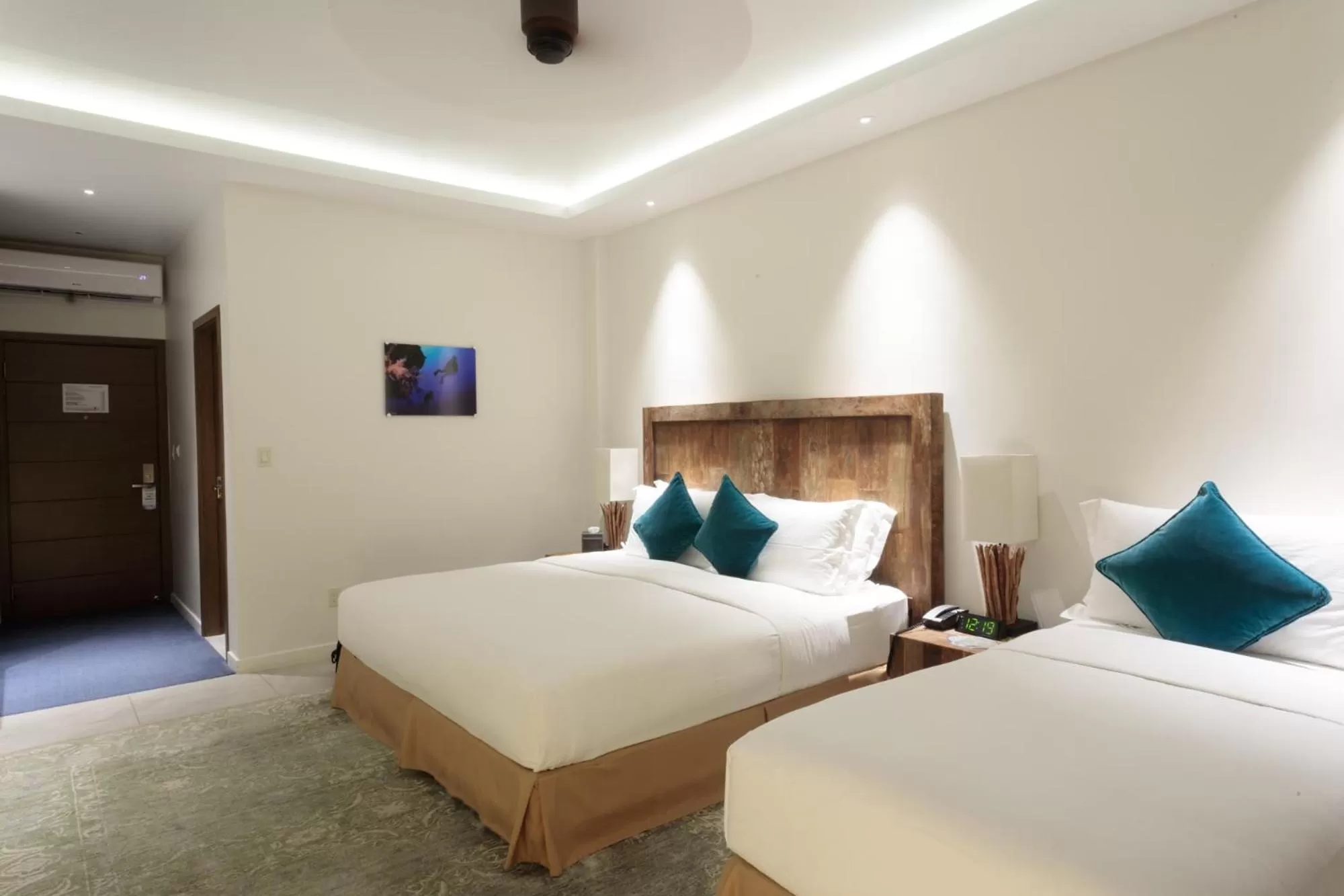 Bed in Cove Resort Palau