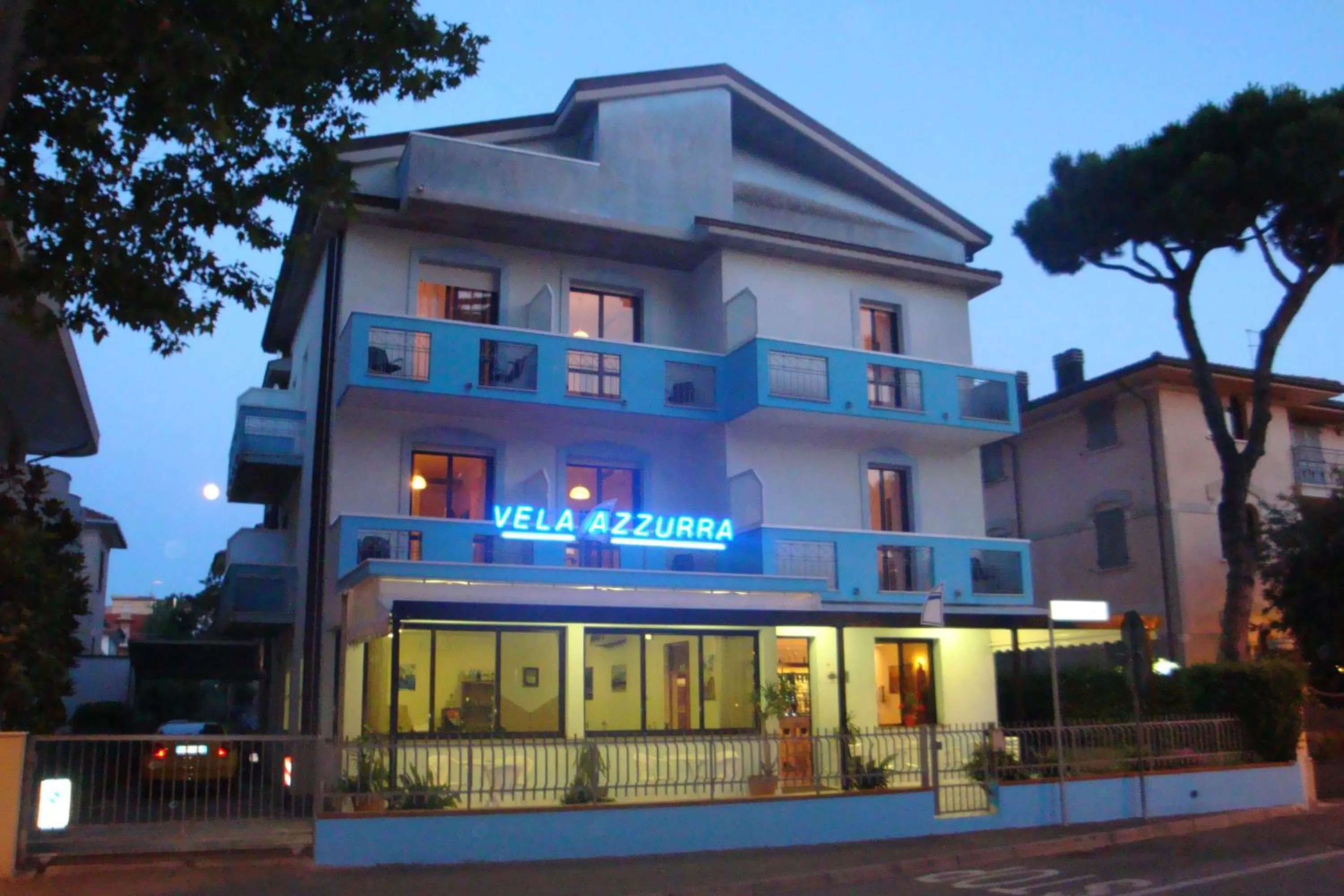 Property Building in Hotel Vela Azzurra