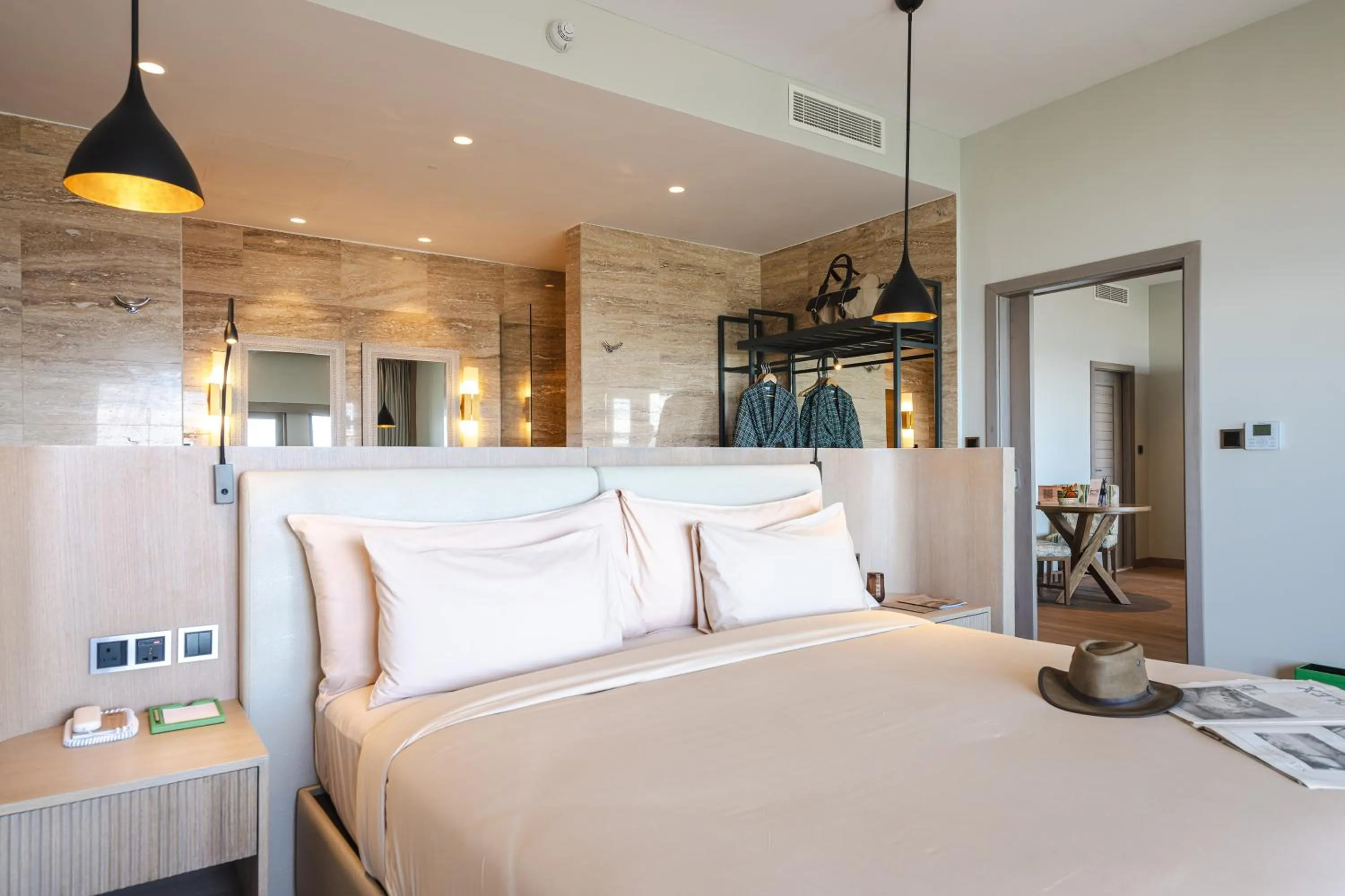 Bed in Ngorongoro Lodge member of Melia Collection - The Leading Hotels of the World