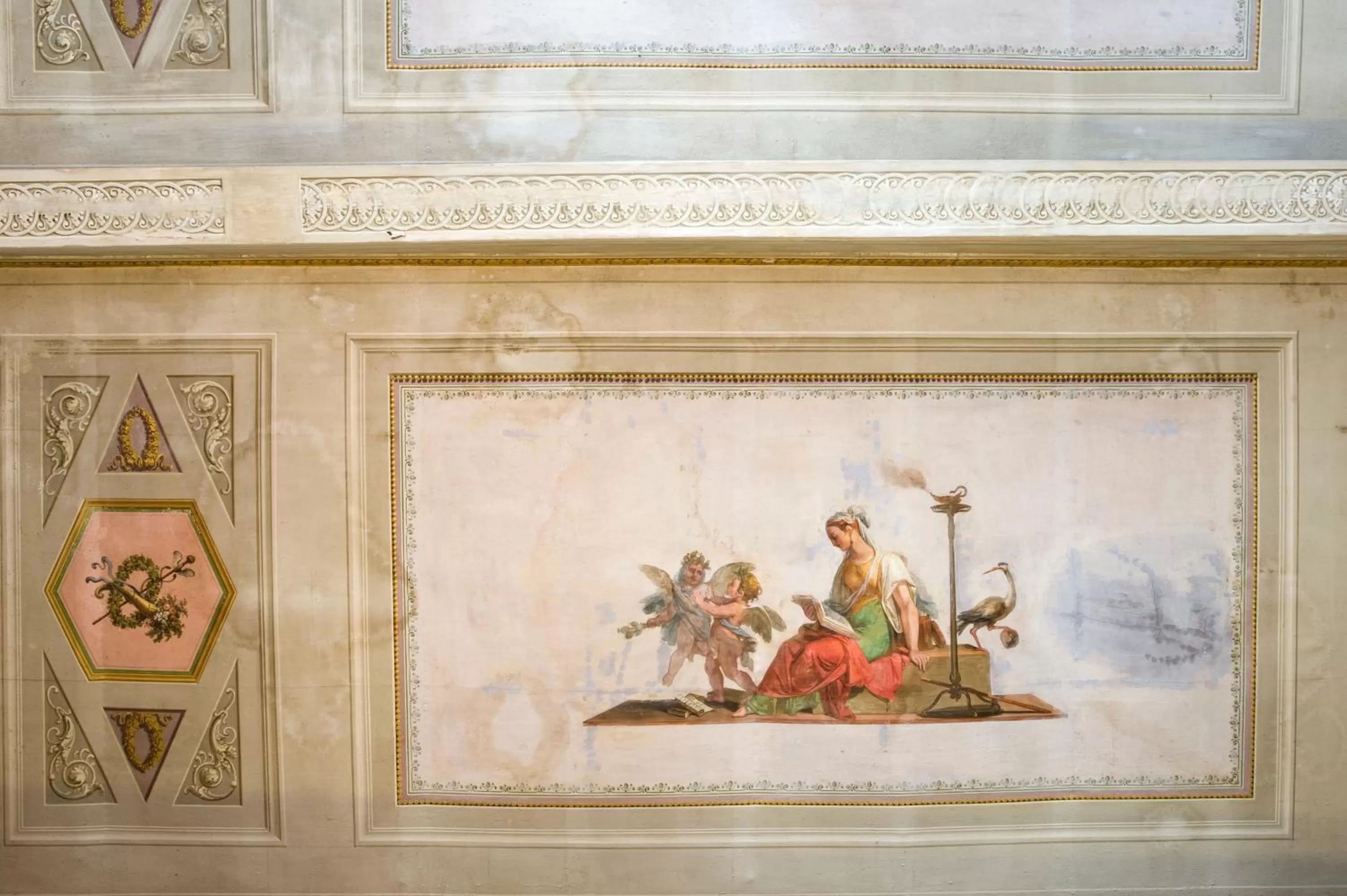 Decorative detail in Alloro B&B