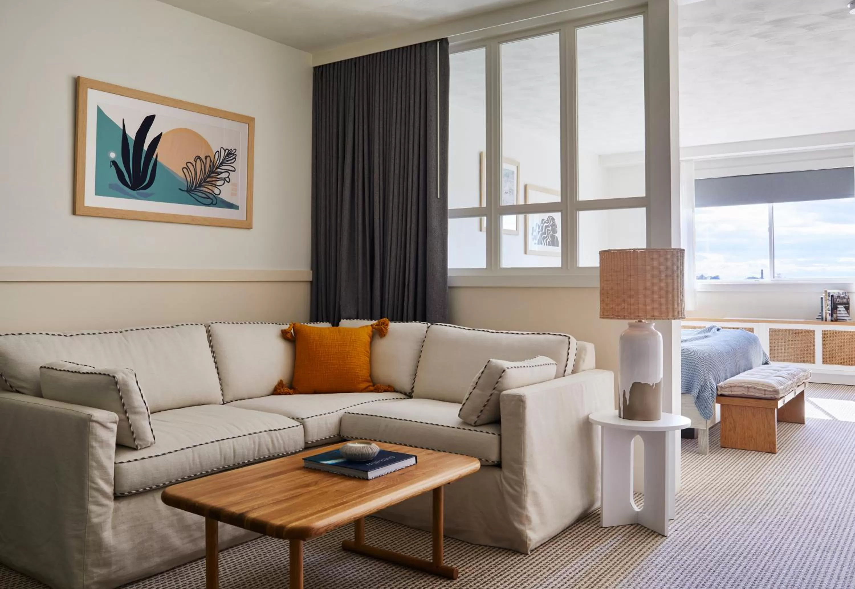 Living room in Wayfinder Newport