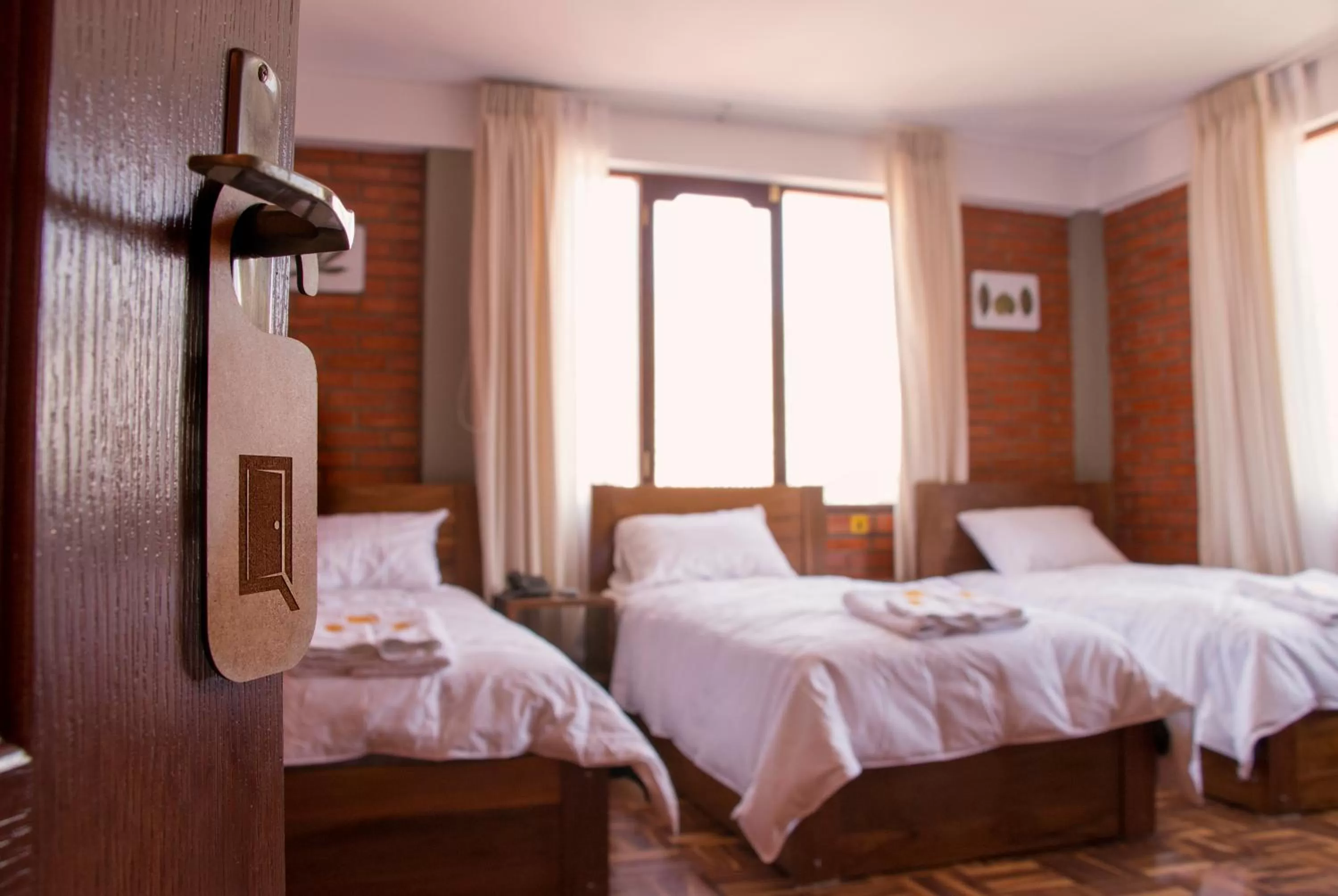 Photo of the whole room, Bed in Qhini Hotel Boutique