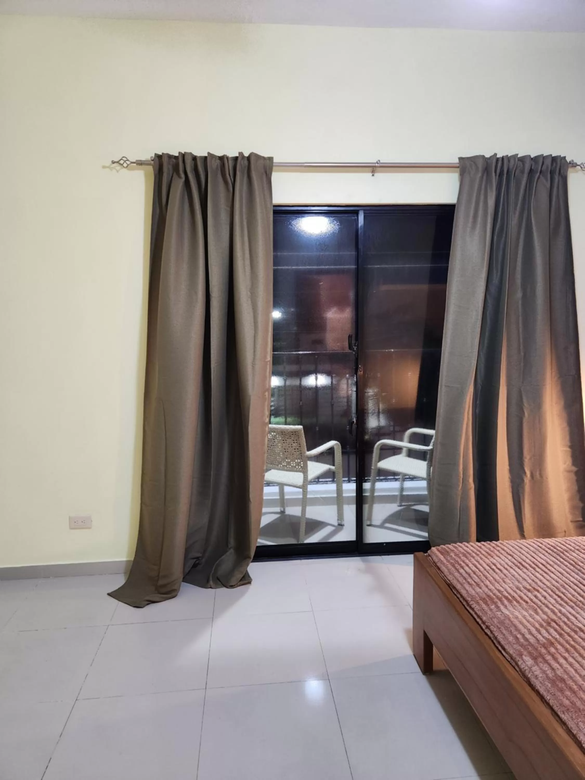 Balcony/Terrace, Bed in Hotel La Casona MC