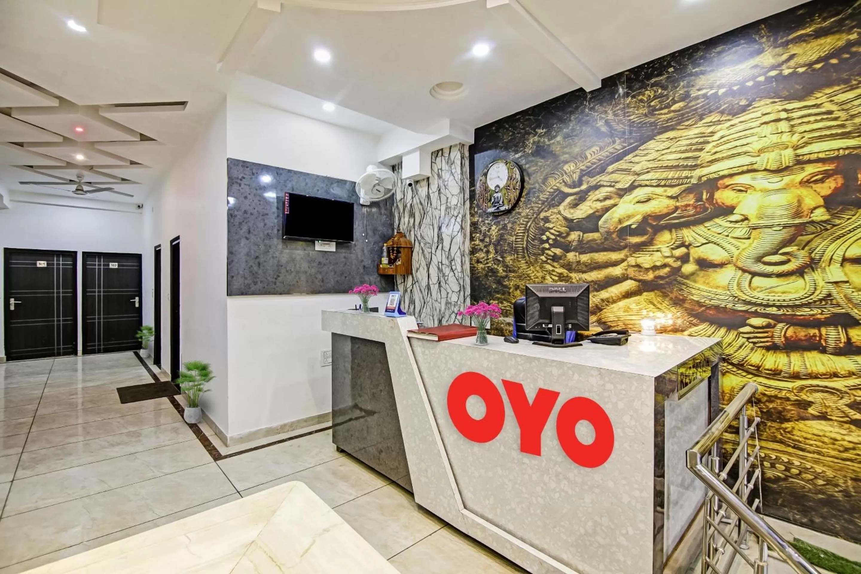 Lobby or reception, Lobby/Reception in Super OYO Flagship Hotel Tez Plaza