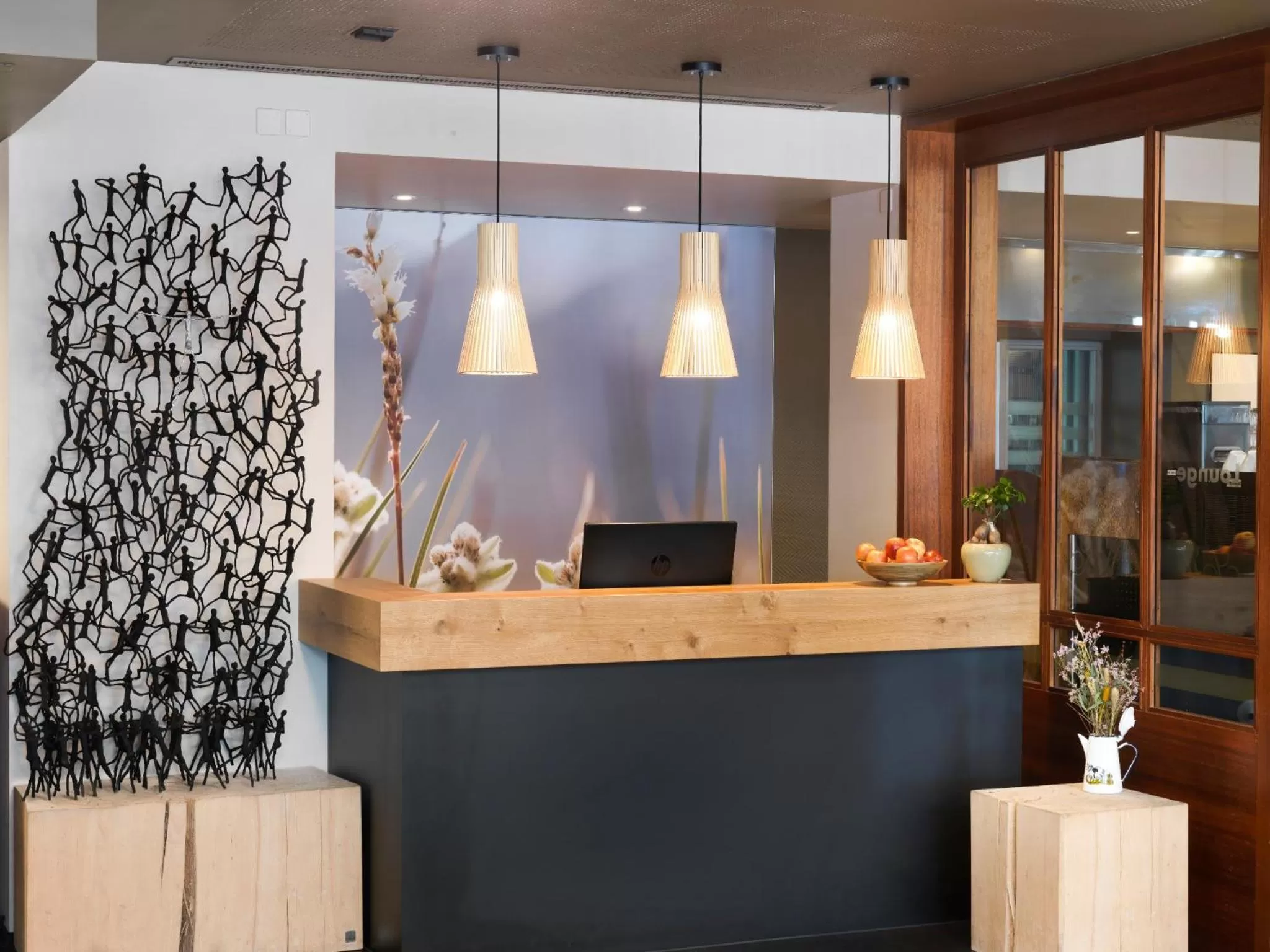 Lobby or reception in Boutique Hotel Stanserhof