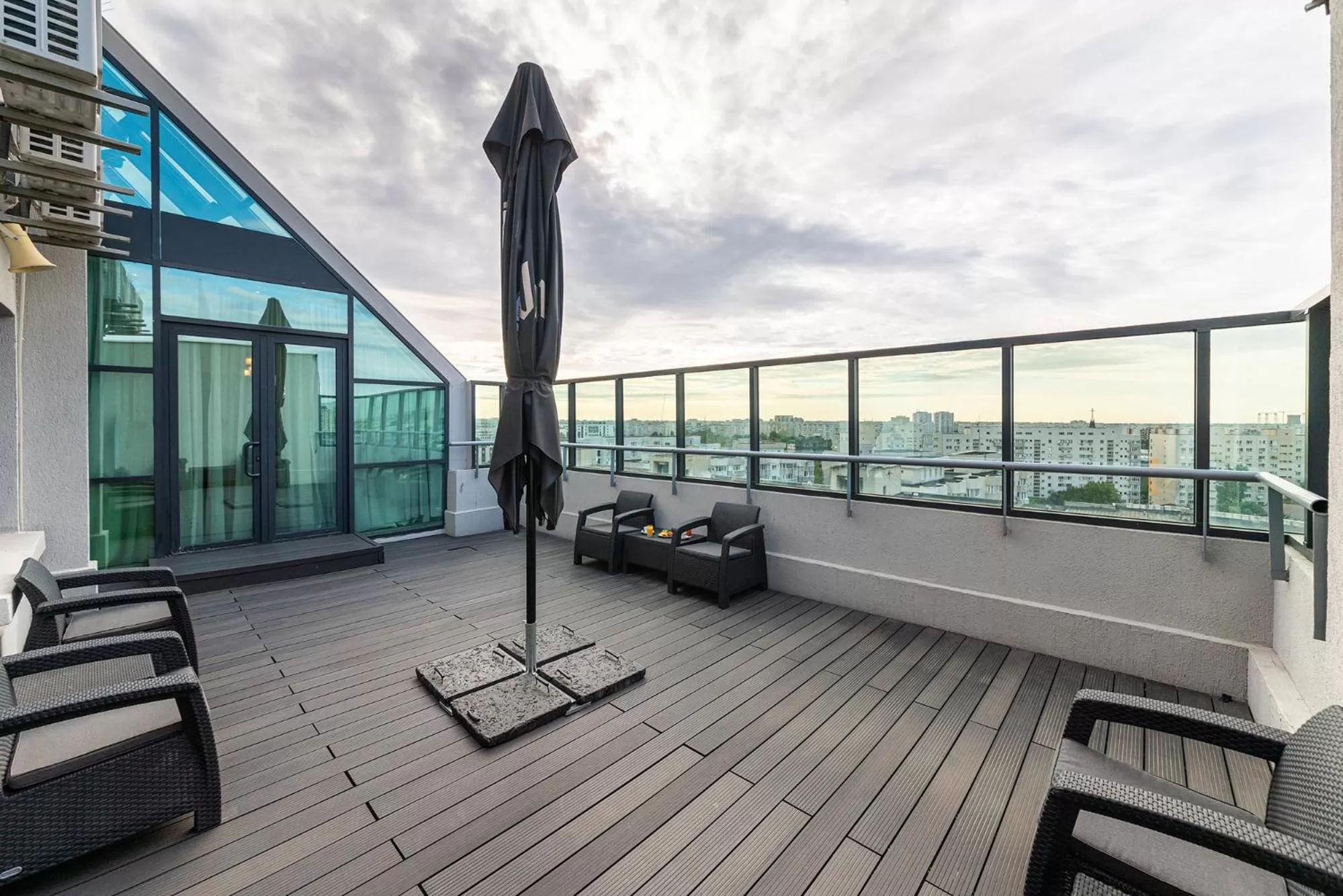 Balcony/Terrace in Holiday Inn Bucharest - Times by IHG