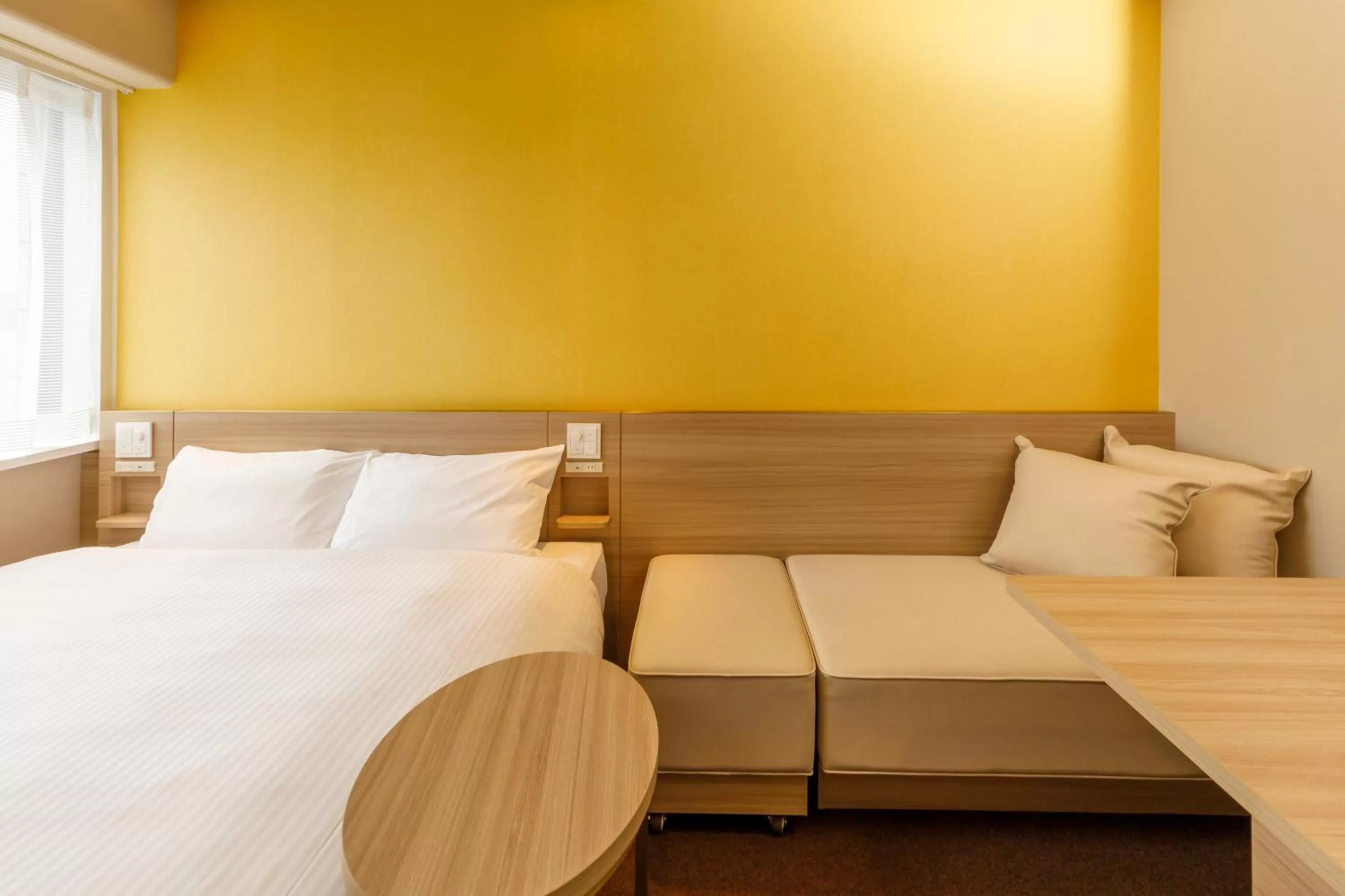 Bed in Via Inn Shimonoseki