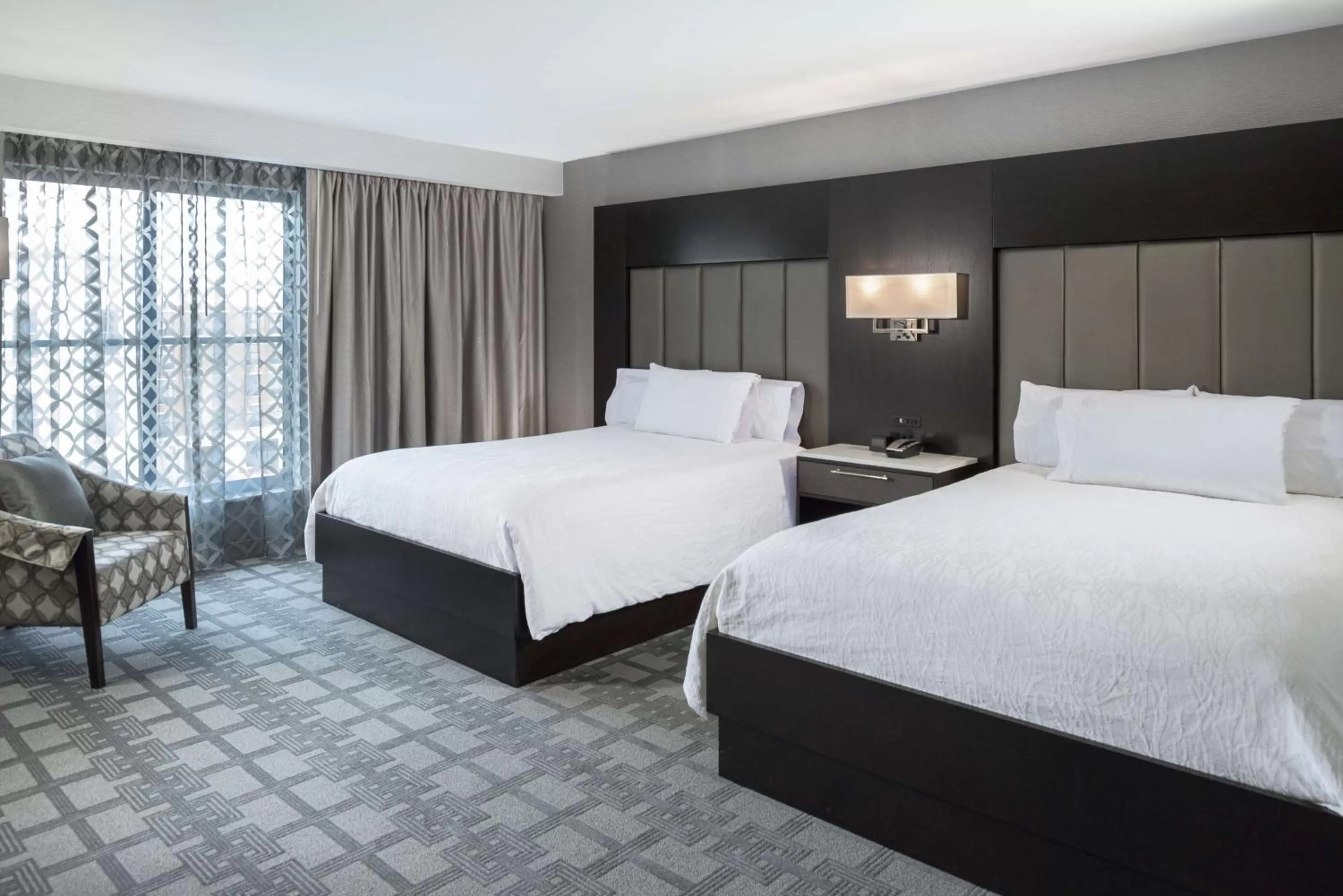 Room, 2 Queen Beds – Hearing Accessible (Mini Fridge/Microwave) in Hilton Garden Inn Portsmouth Downtown