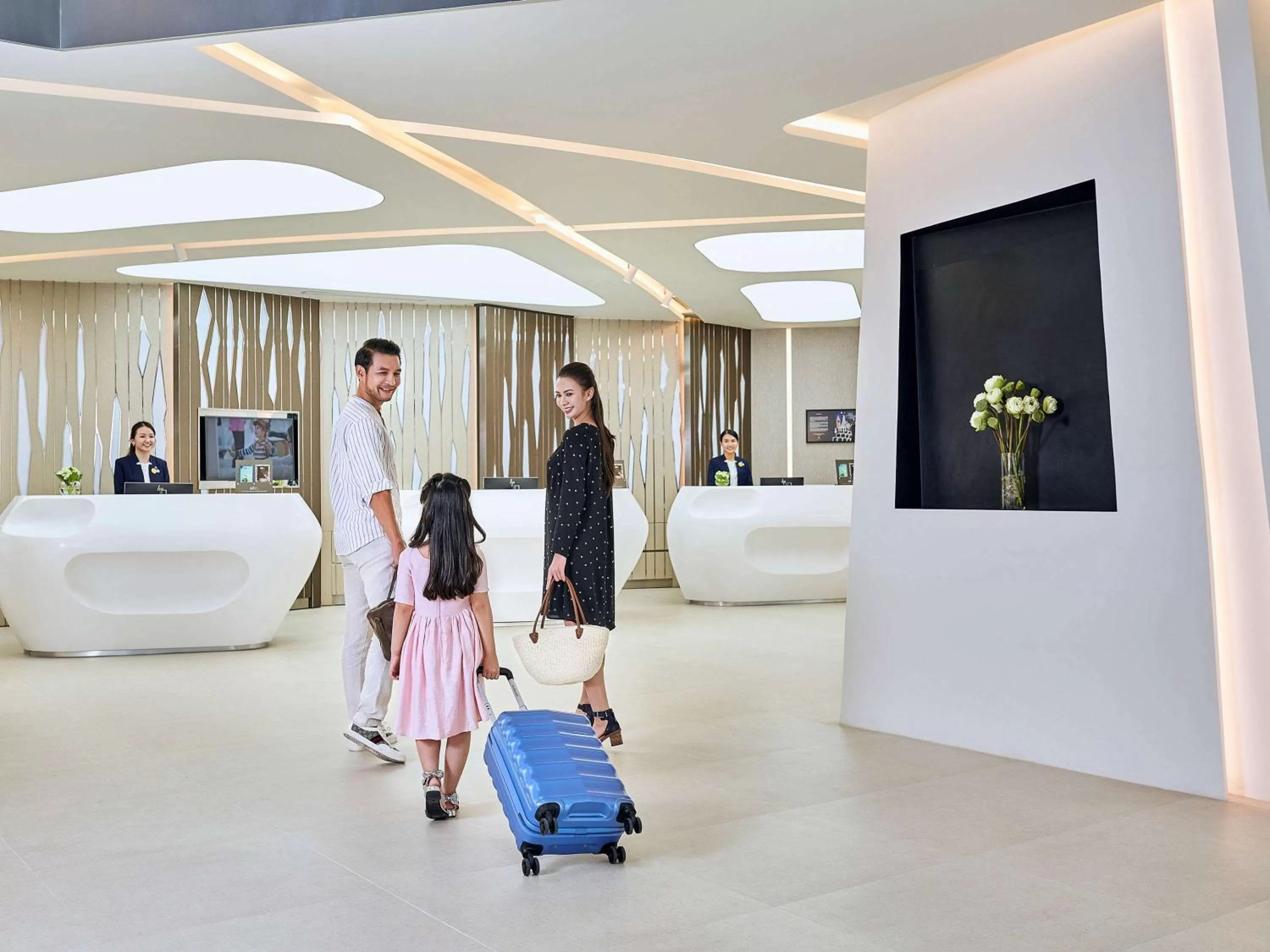 Lobby or reception in Novotel Hanoi Thai Ha