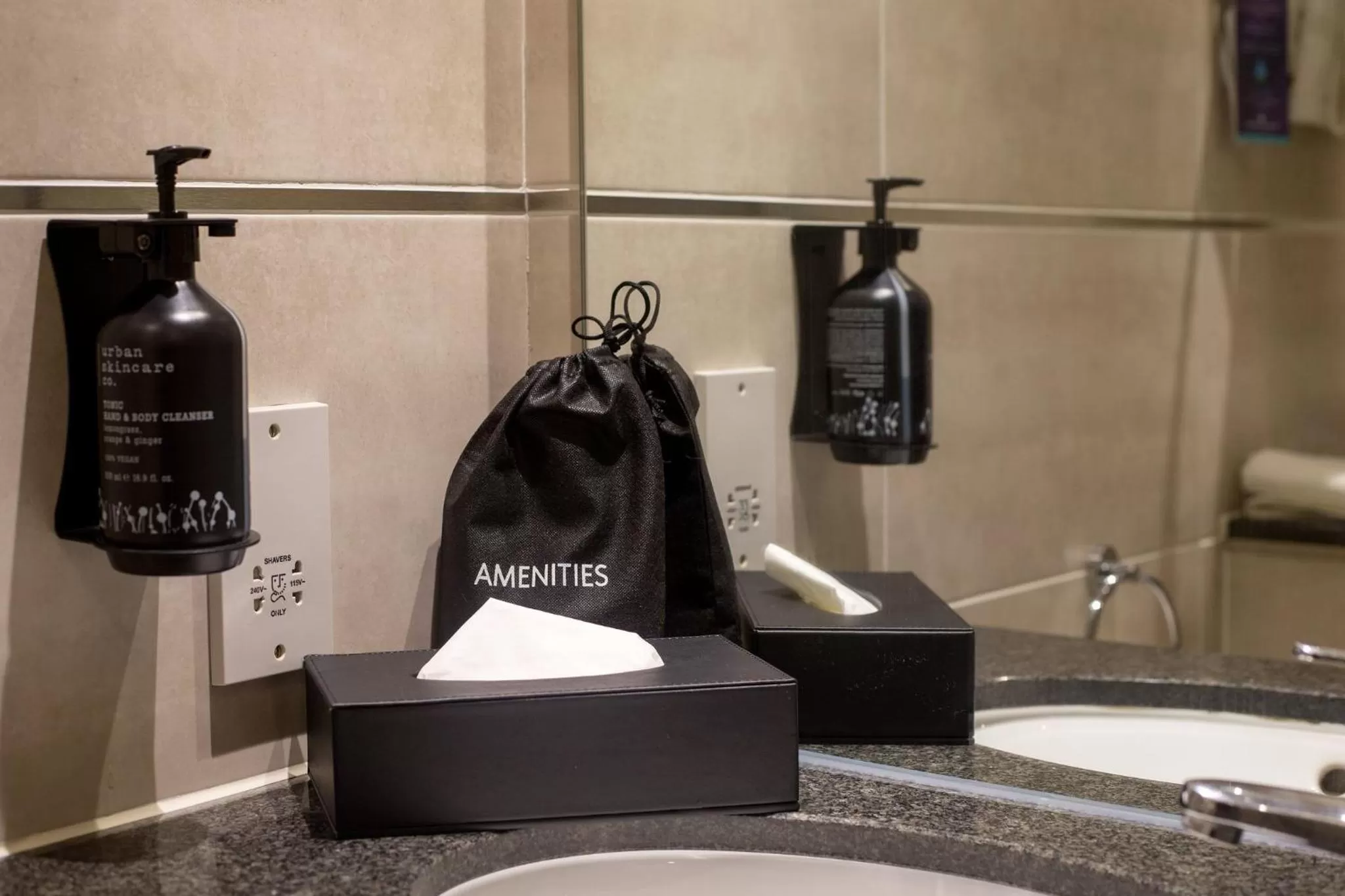 Bathroom in President Hotel