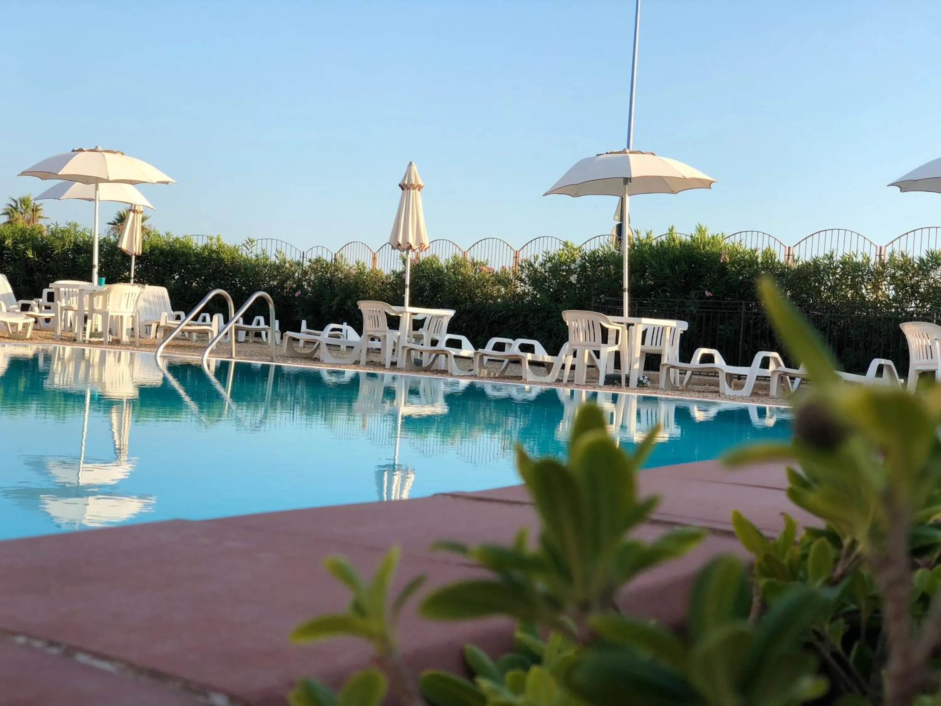 Pool view in Residence Hotel Antica Perla