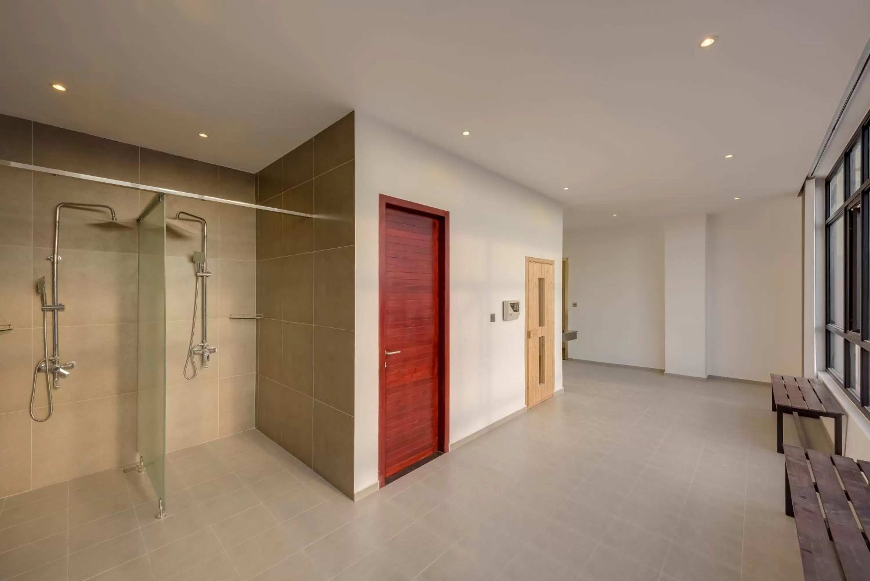 Sauna in Residence 105 Hotel and Apartment