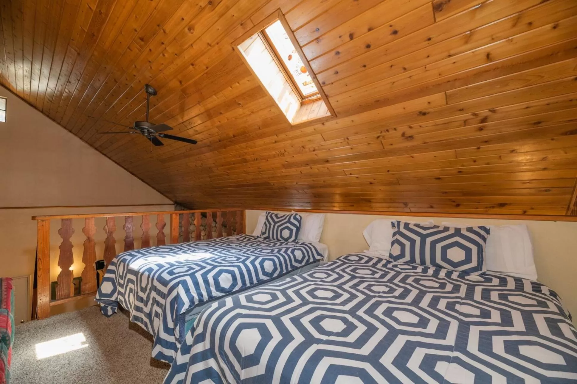 Bed in Black Forest Lodge