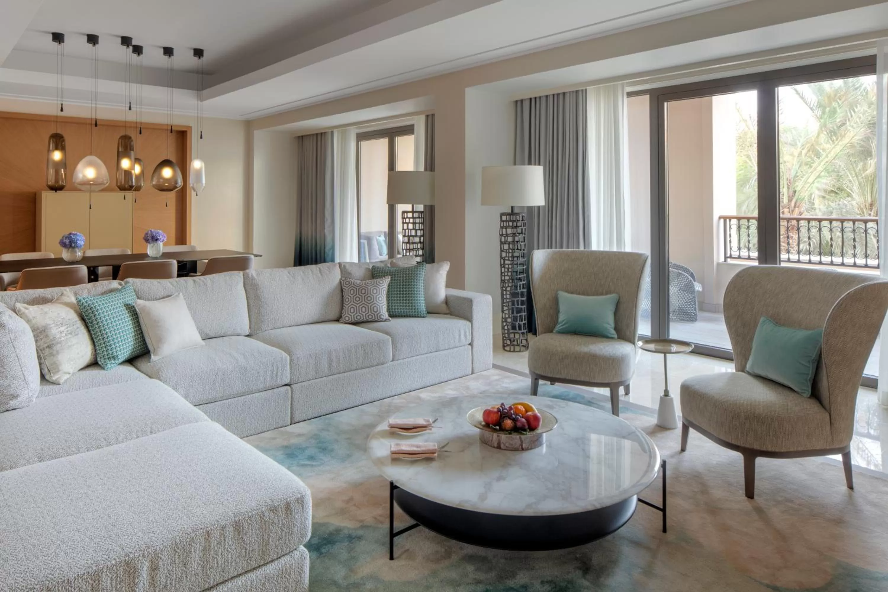 Living room in Four Seasons Resort Dubai at Jumeirah Beach