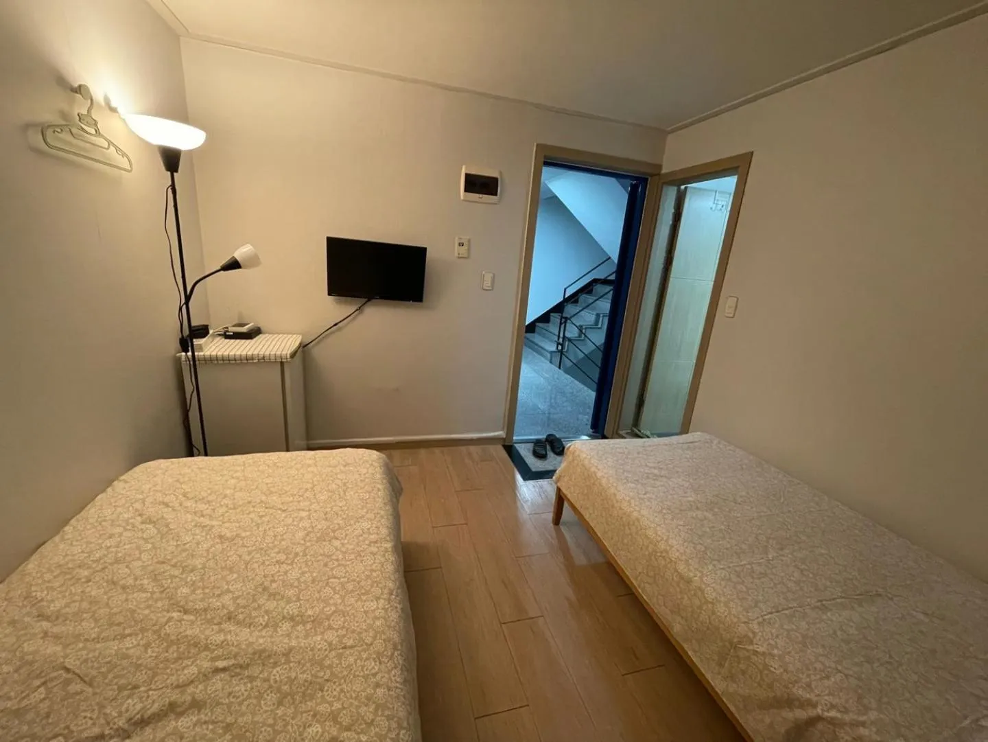 Bed in Twin Rabbit Guesthouse