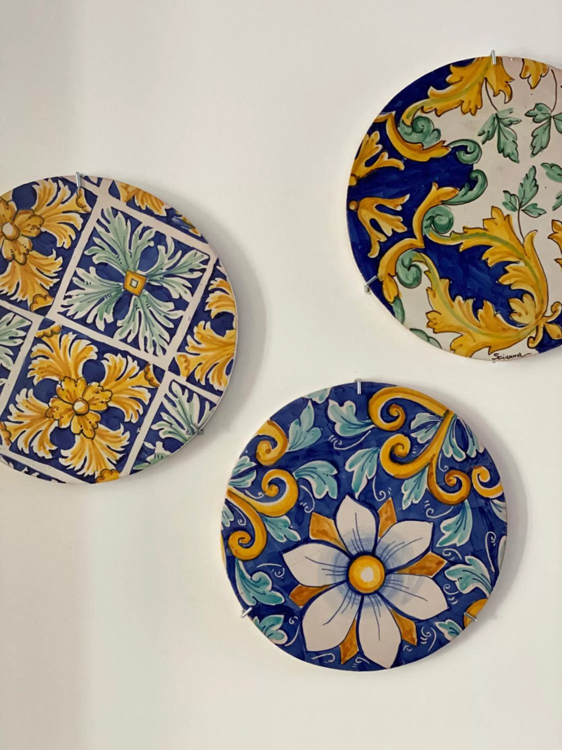 Decorative detail in B&B Palazzo Corselli