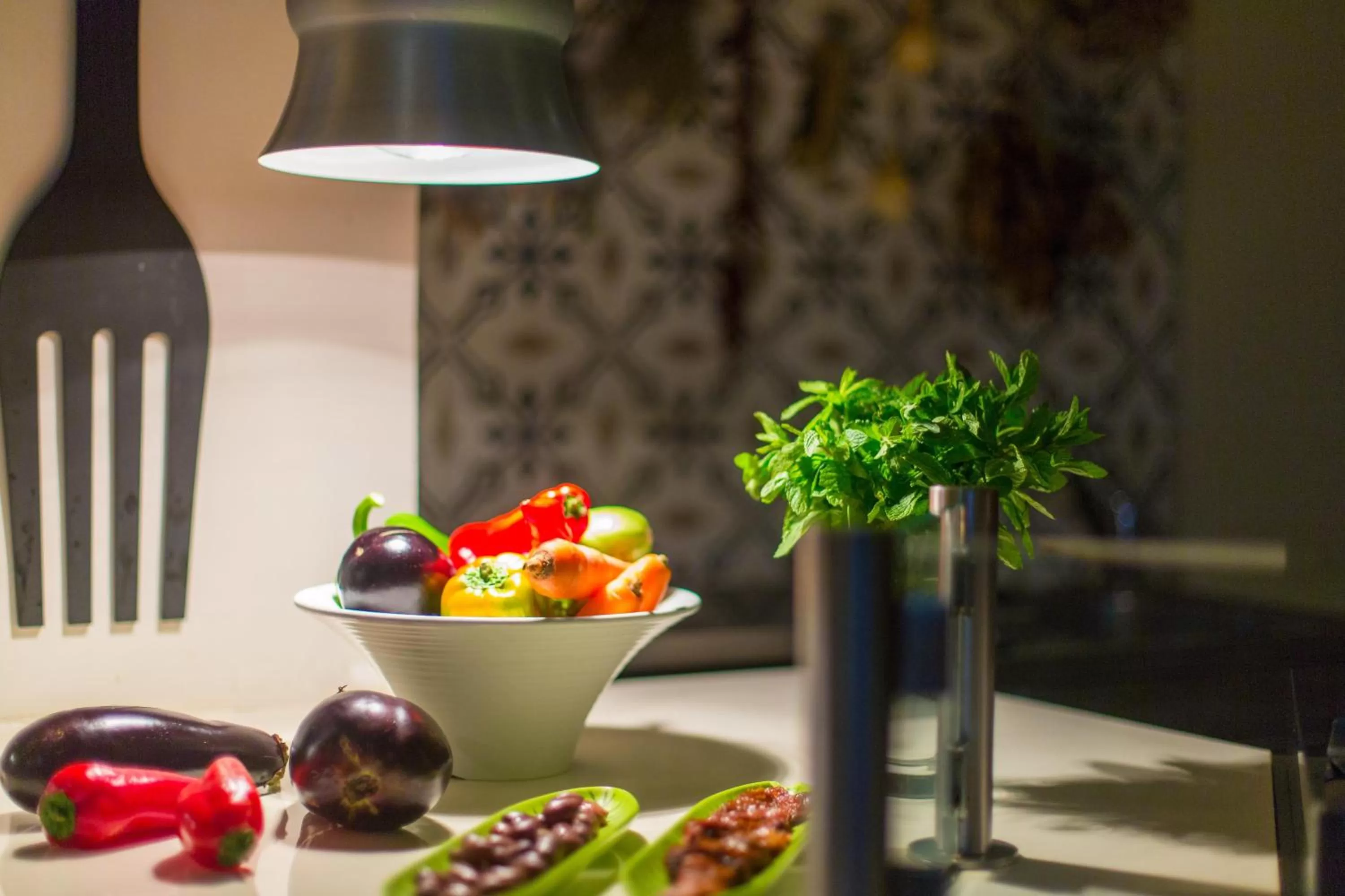 Decorative detail in Hotel Ideon