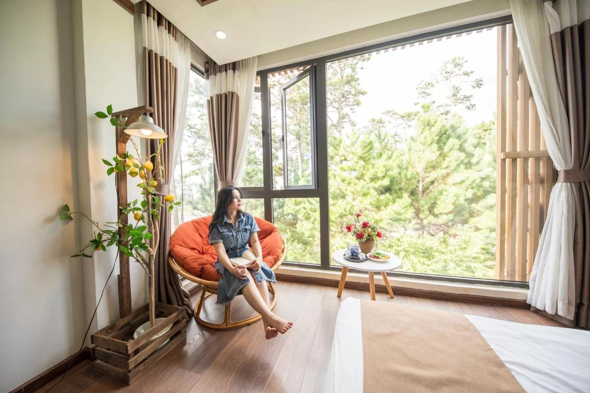 Garden in Khai Ngoc Hotel