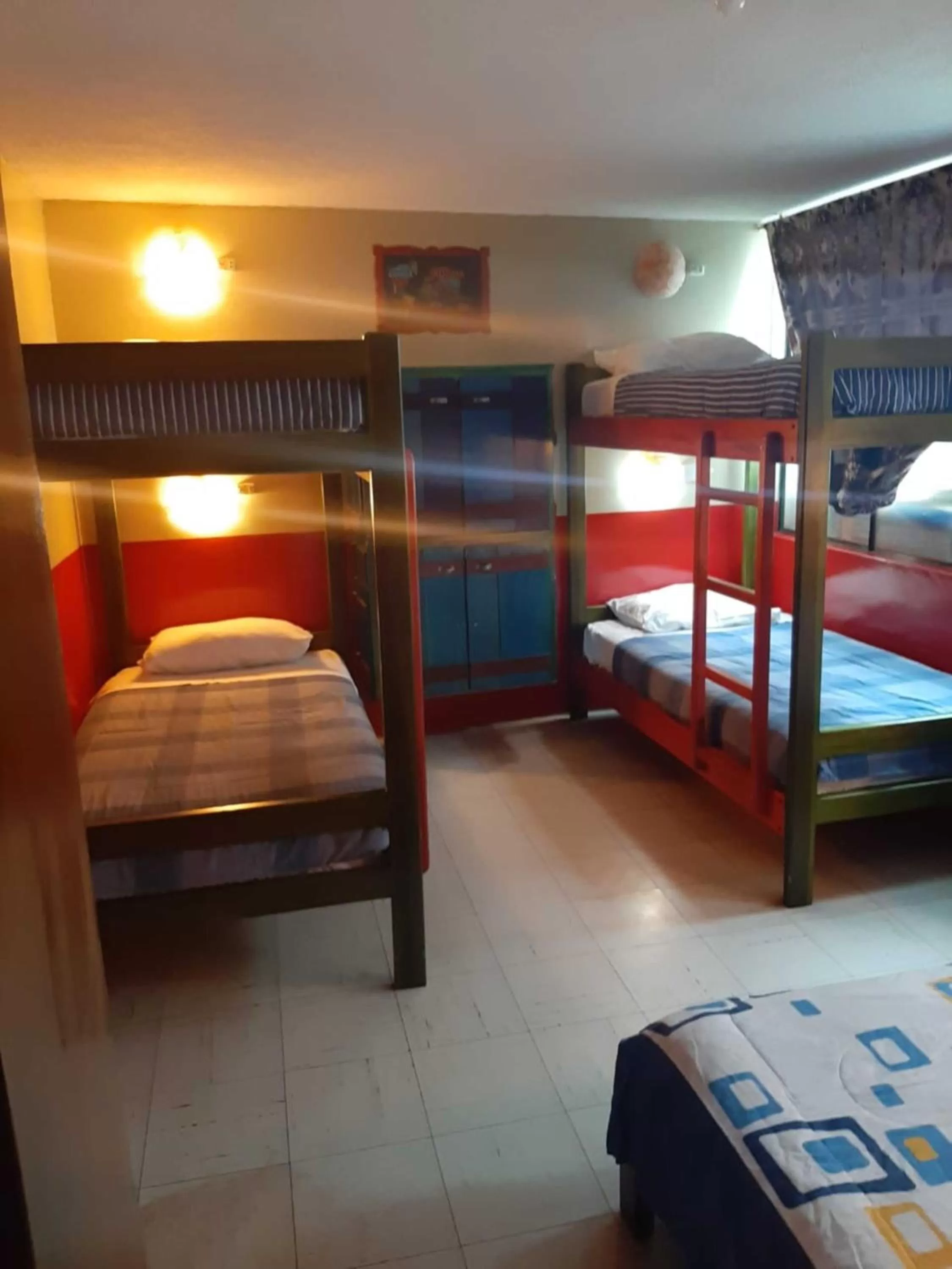 Photo of the whole room, Bunk Bed in Flying Donkey