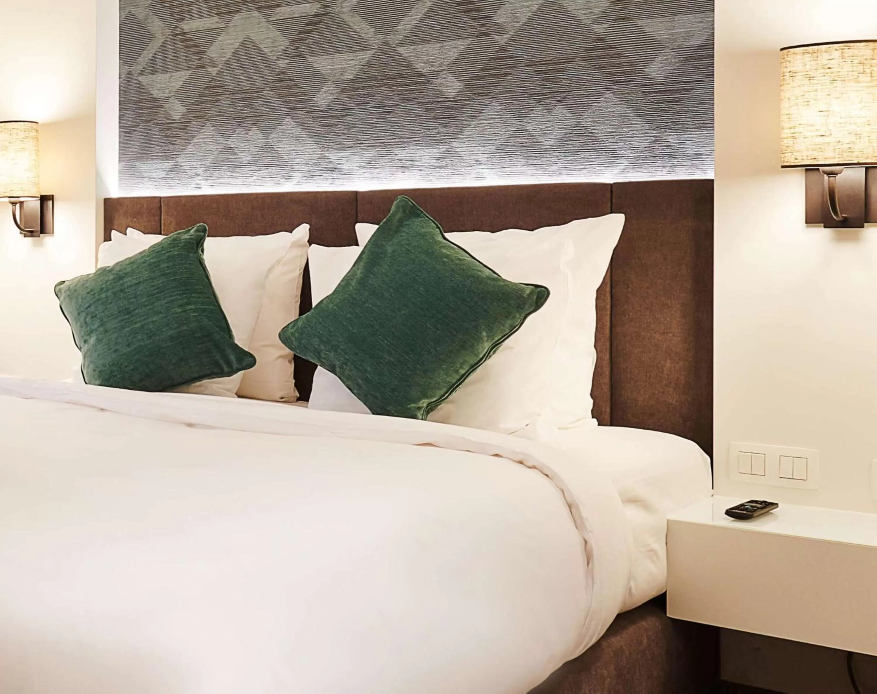 Photo of the whole room, Bed in Keizershof Hotel Aalst