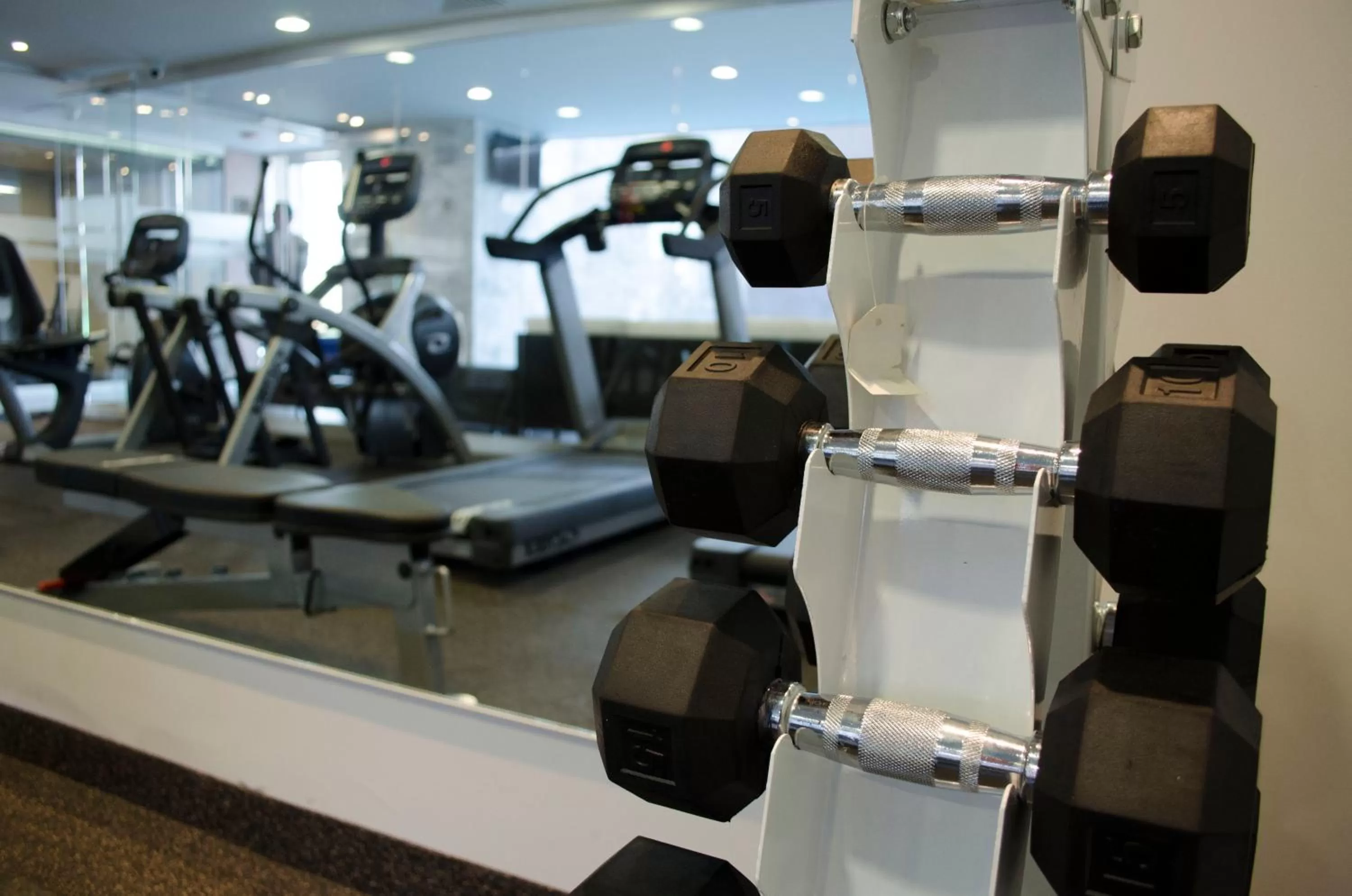 Fitness centre/facilities in Casa Inn Galerias Celaya