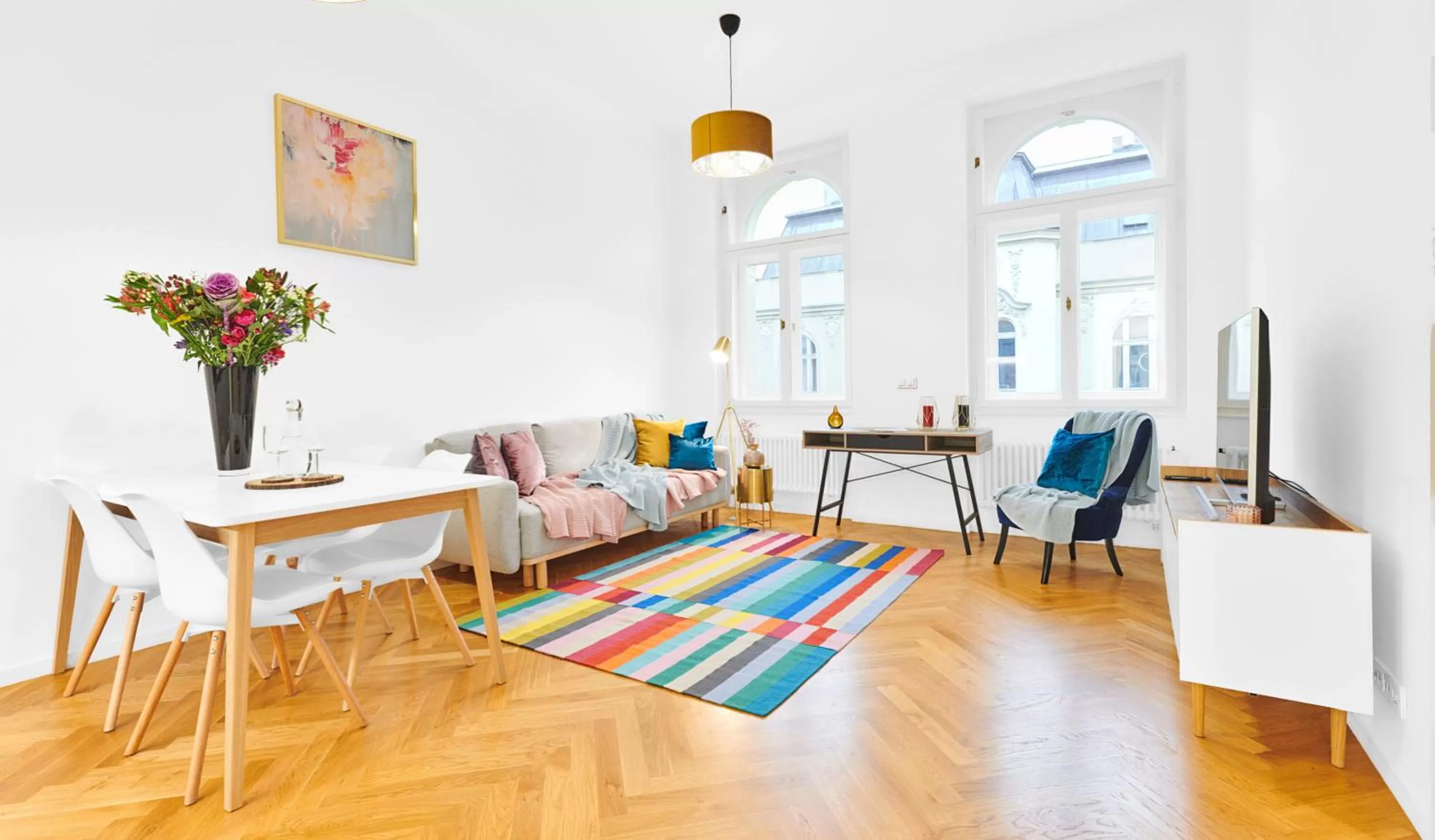 Living room in Residence Dlouha - Old Town