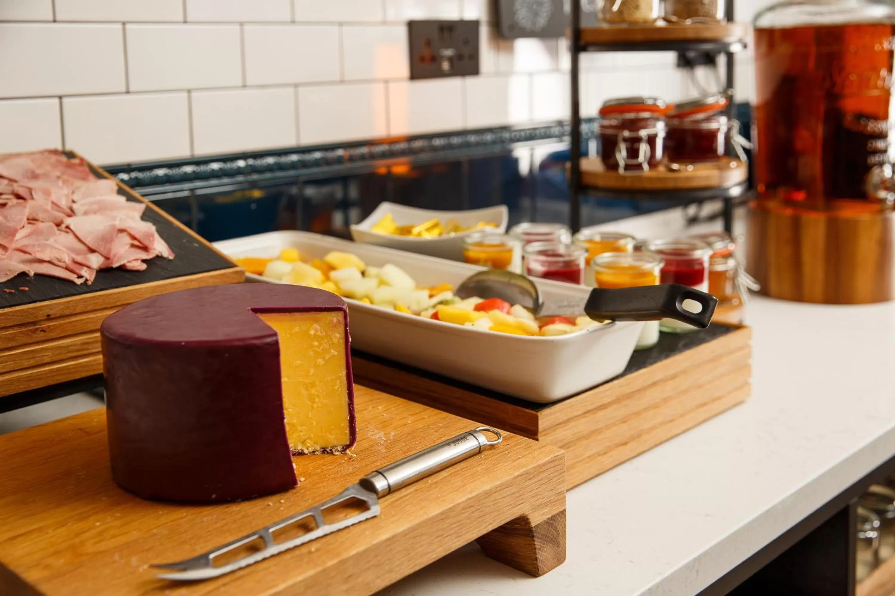 Continental breakfast in ibis Styles London Gloucester Road