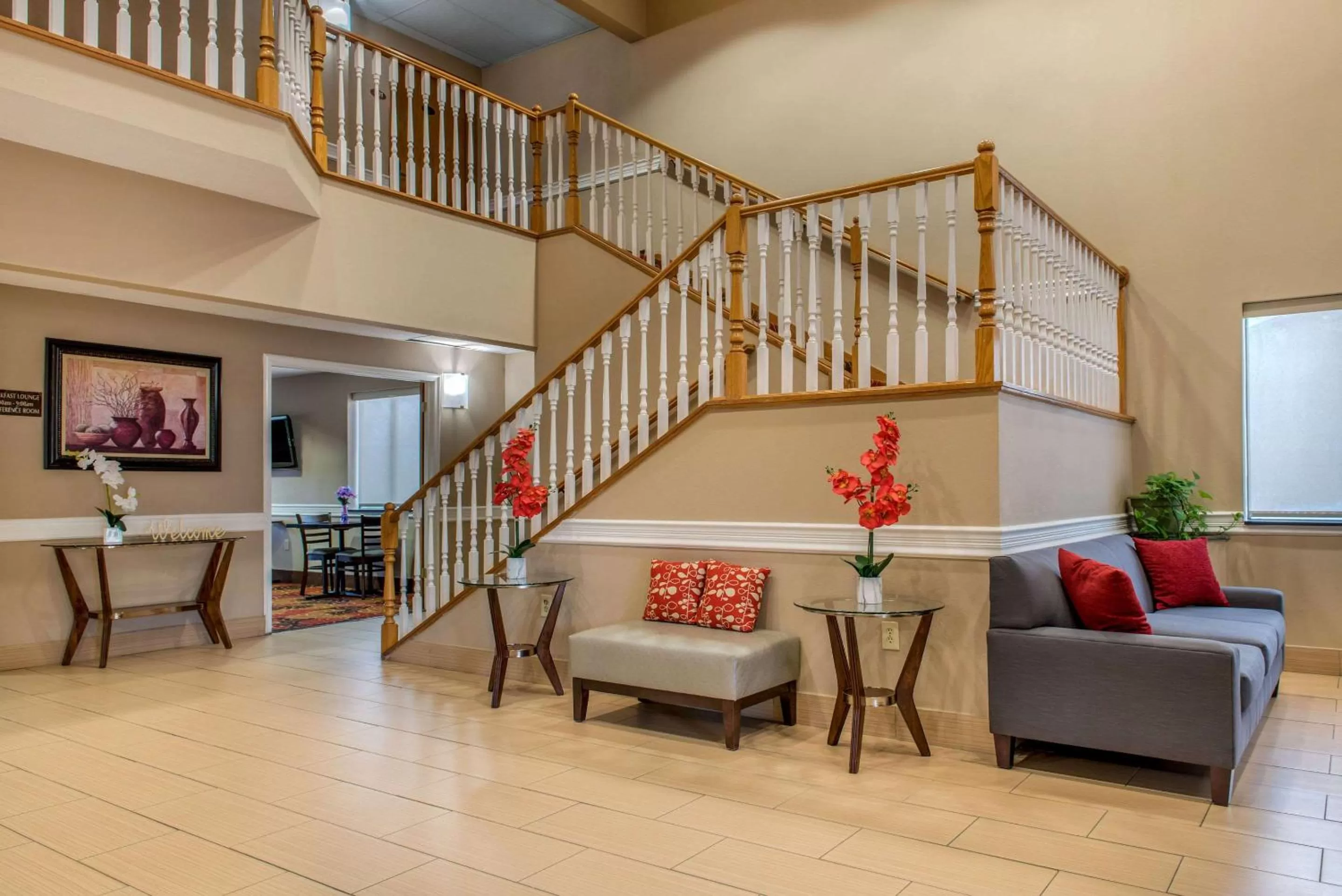 Lobby or reception in Quality Inn Bloomington Near University