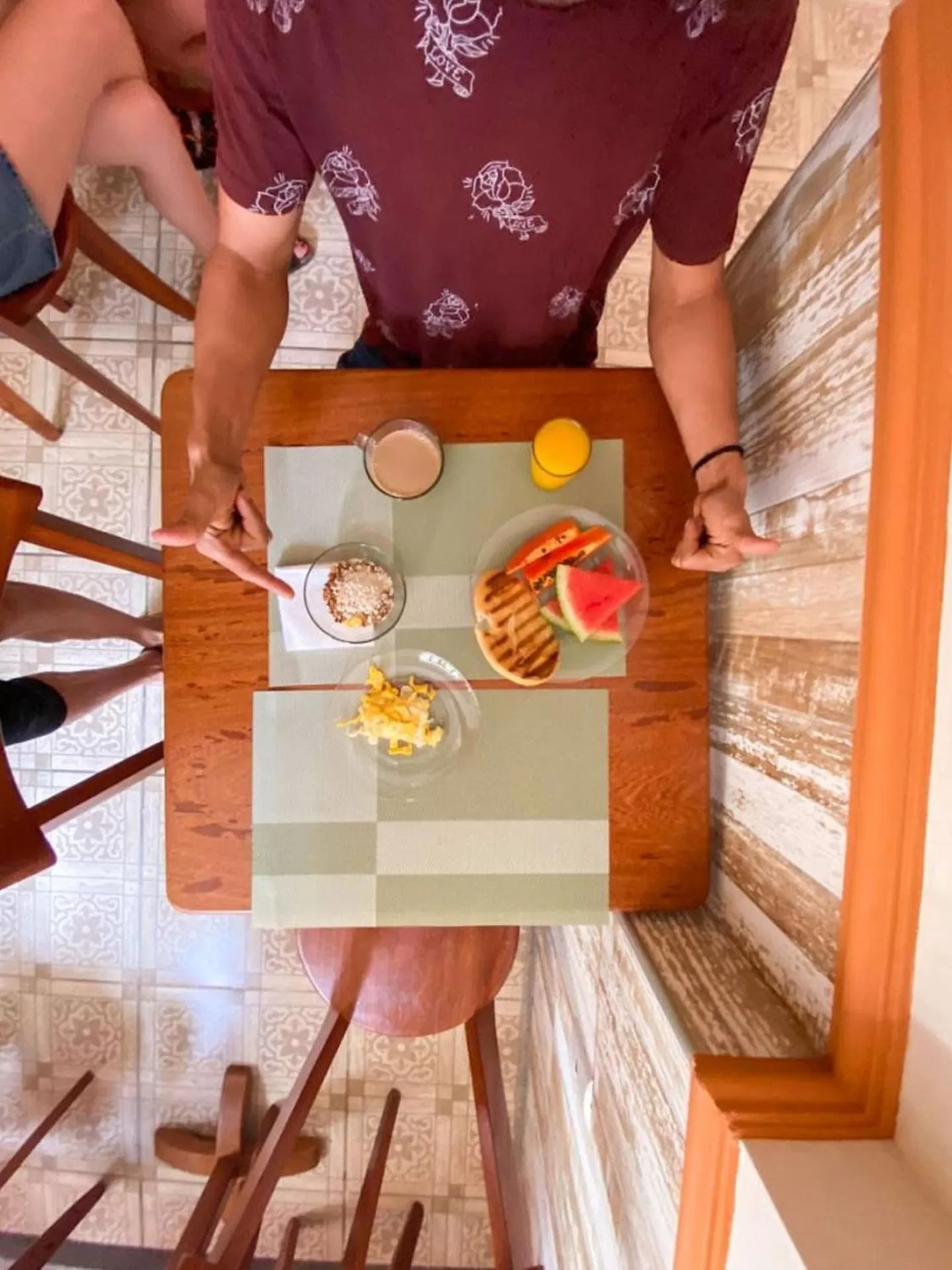 Buffet breakfast, Dining Area in Refúgio Pousada Fortaleza
