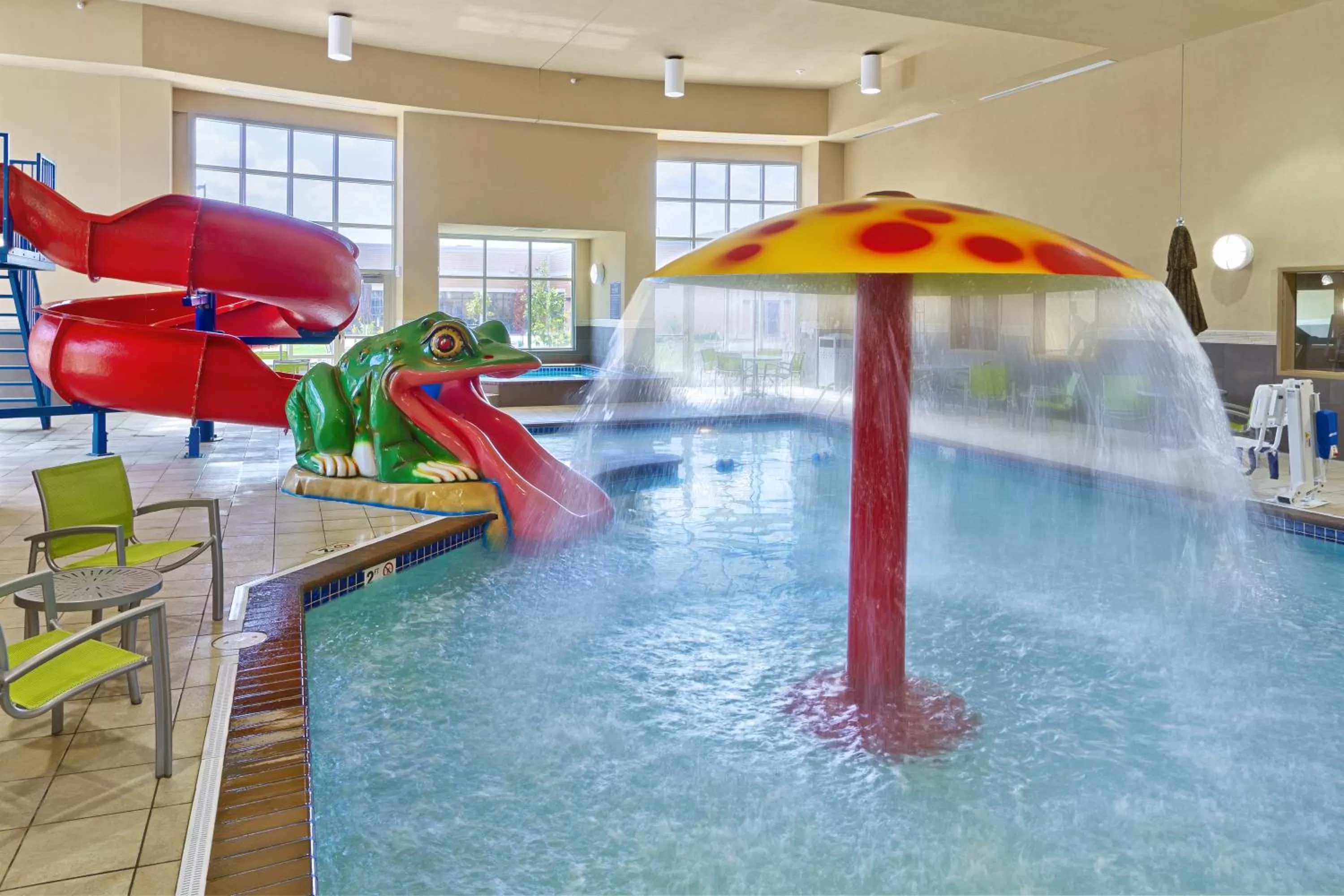 Swimming pool in ClubHouse Hotel and Suites