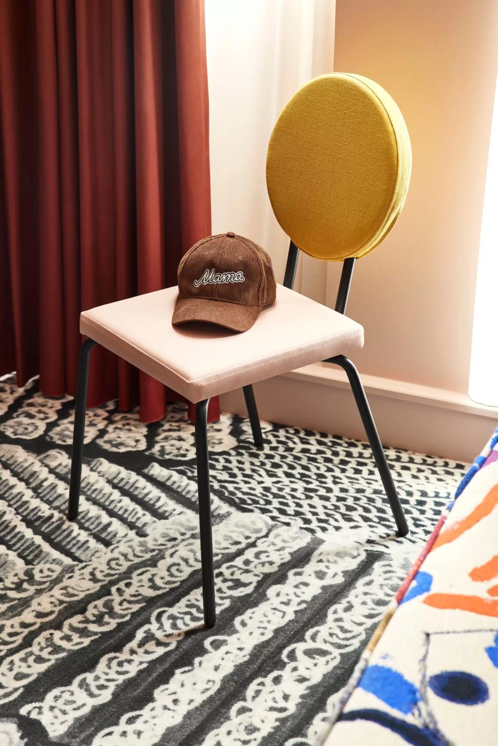 Decorative detail in Mama Shelter Dijon