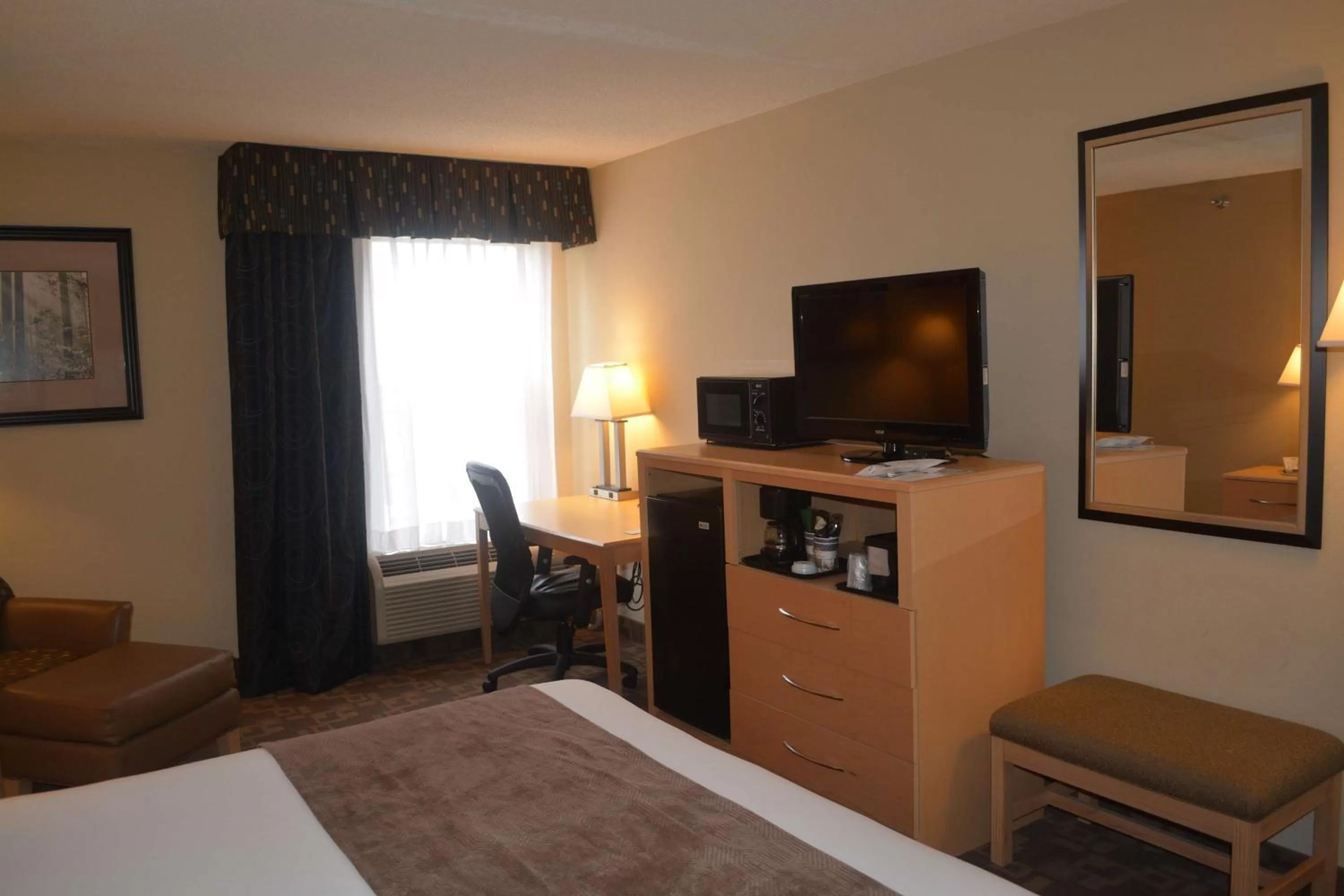Photo of the whole room, Bed in SureStay Plus Hotel by Best Western Roanoke Rapids I-95
