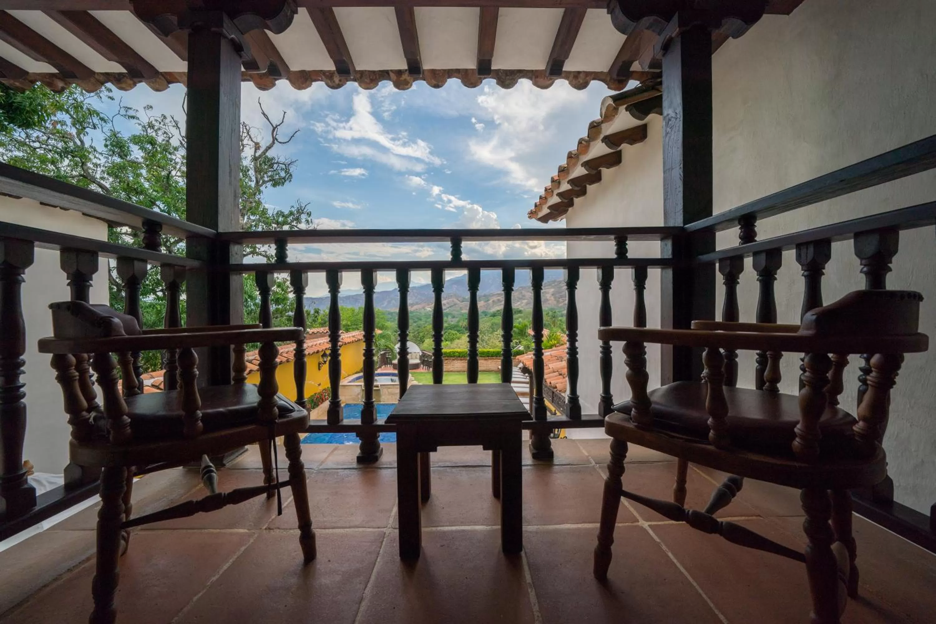 Balcony/Terrace in Nueva Granada Hotel Colonial -Centro Histórico-
