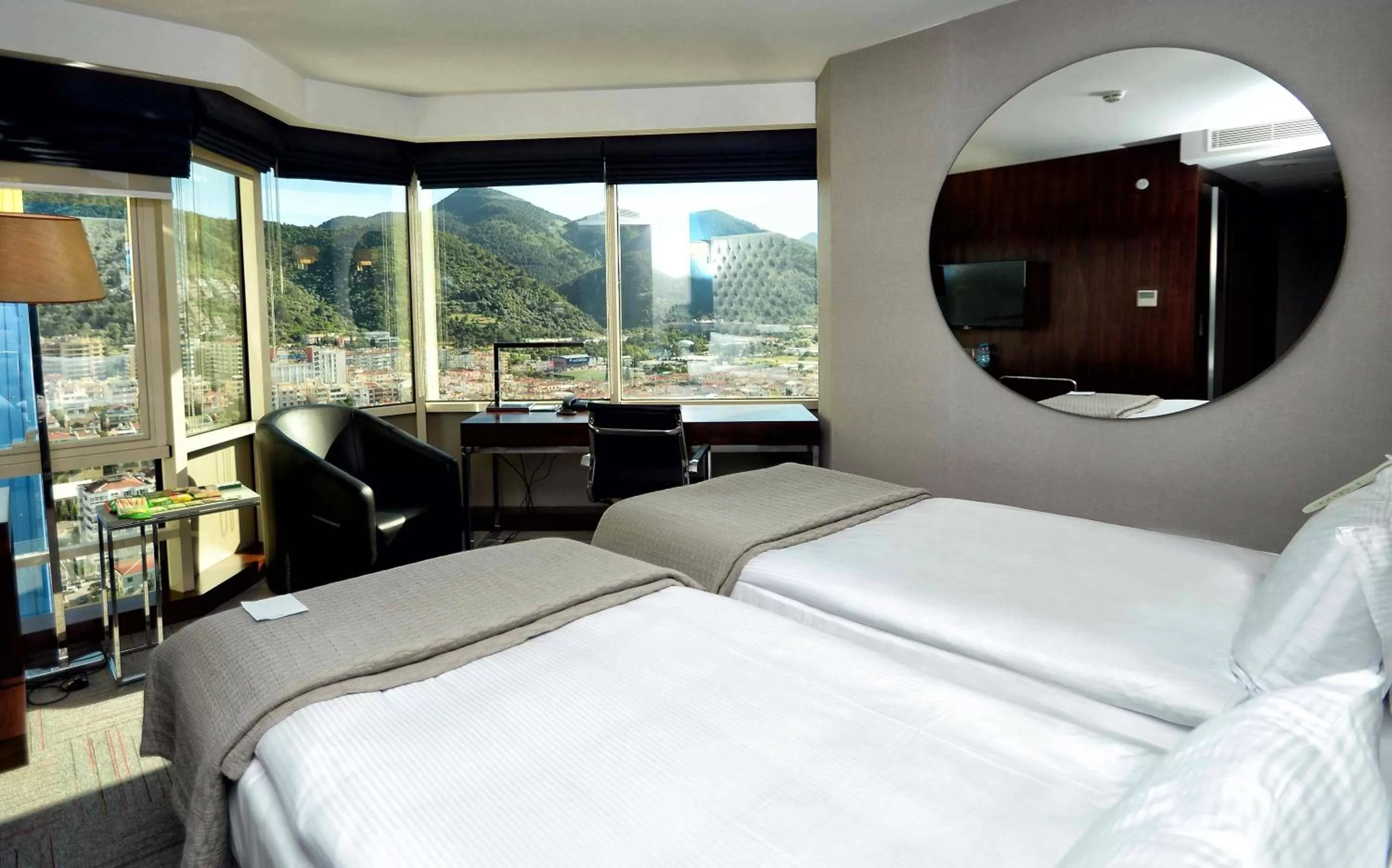 Photo of the whole room, Bed in Ramada Encore by Wyndham Izmir