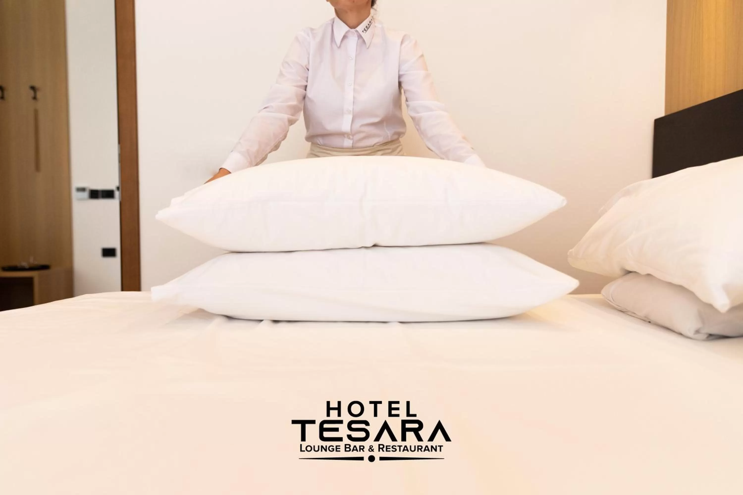 Bed in Hotel Tesara