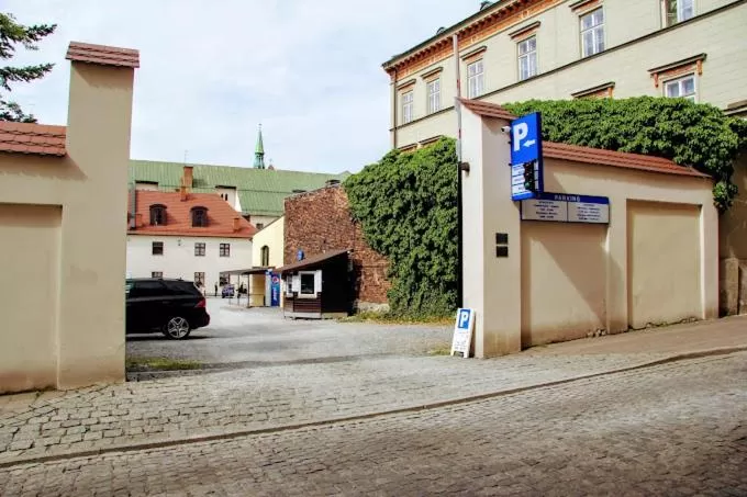 Parking, Property Building in Rembrandt Aparthotel