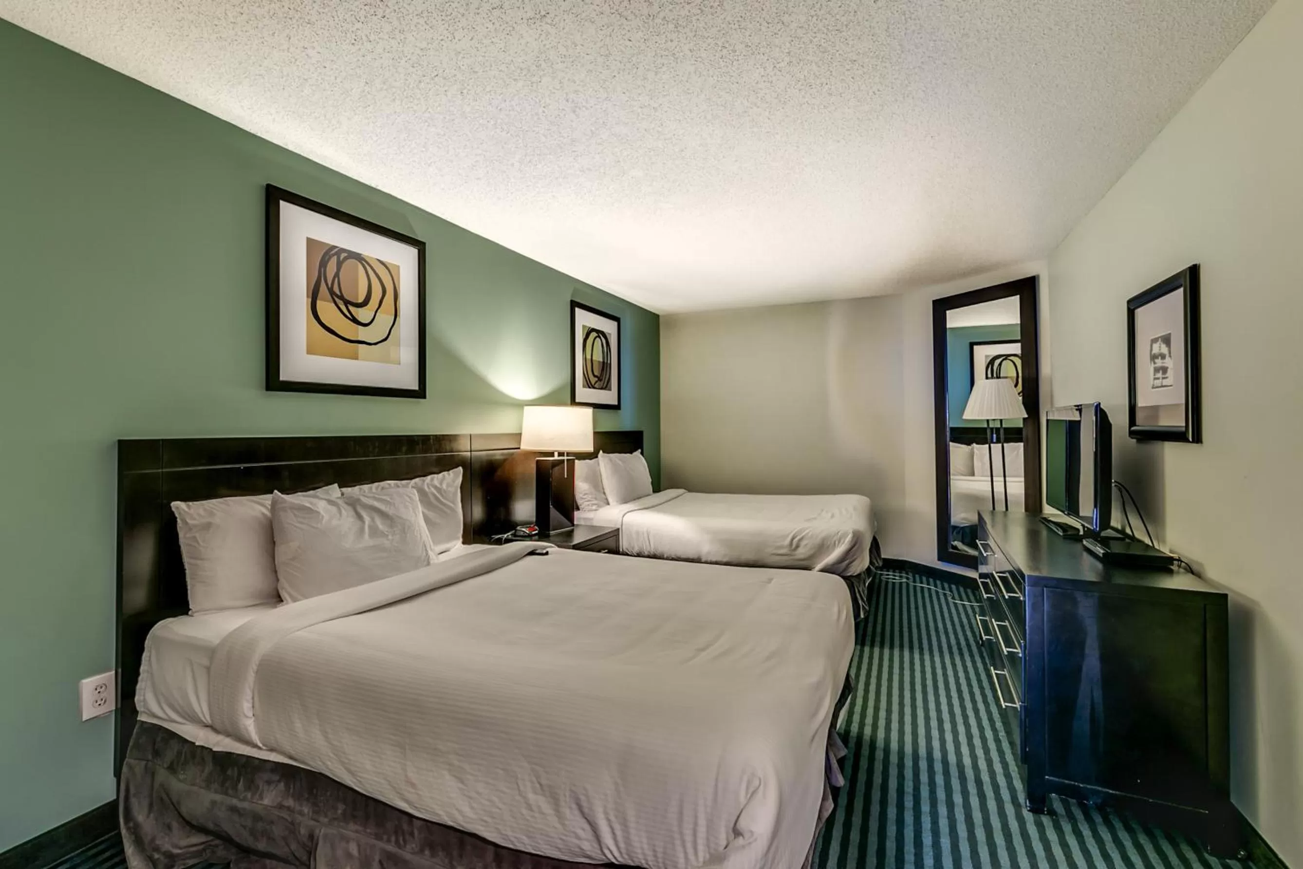 Bed in Oceans One Resort