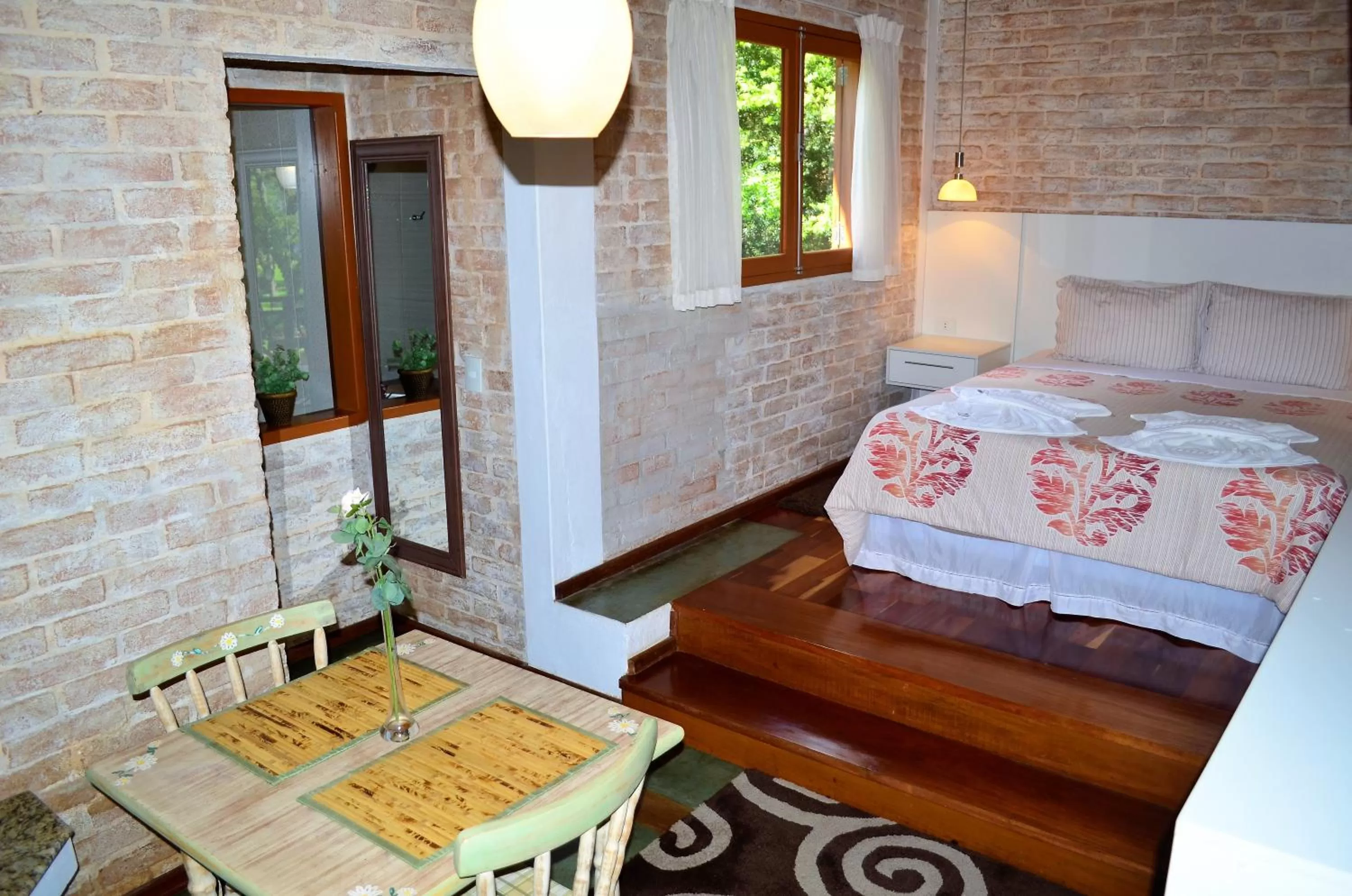 Bed in Pousada Toca Da Coruja